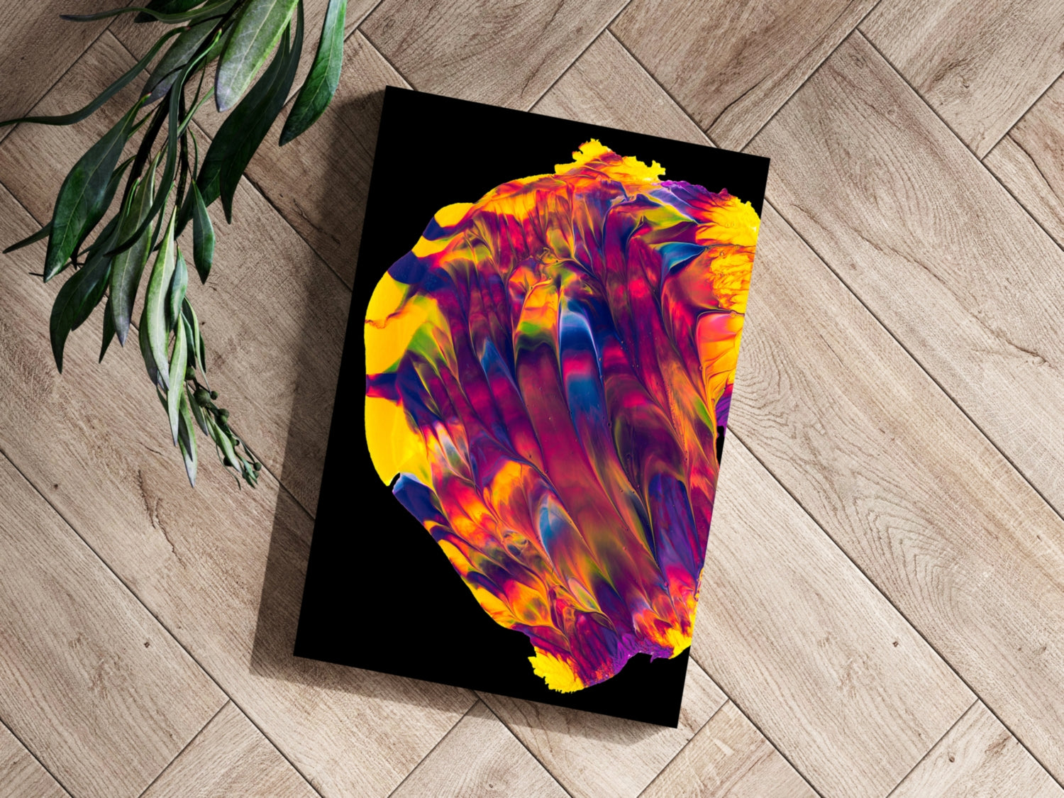 Abstract Art Aluminum Print.