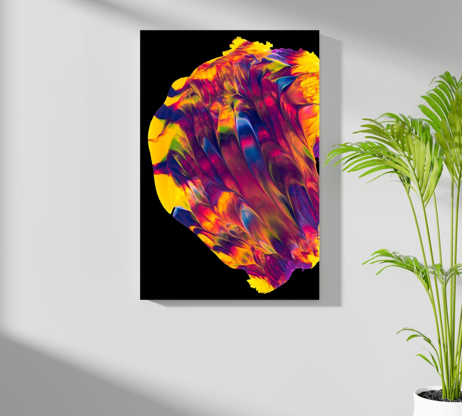 Abstract Art Aluminum Print.