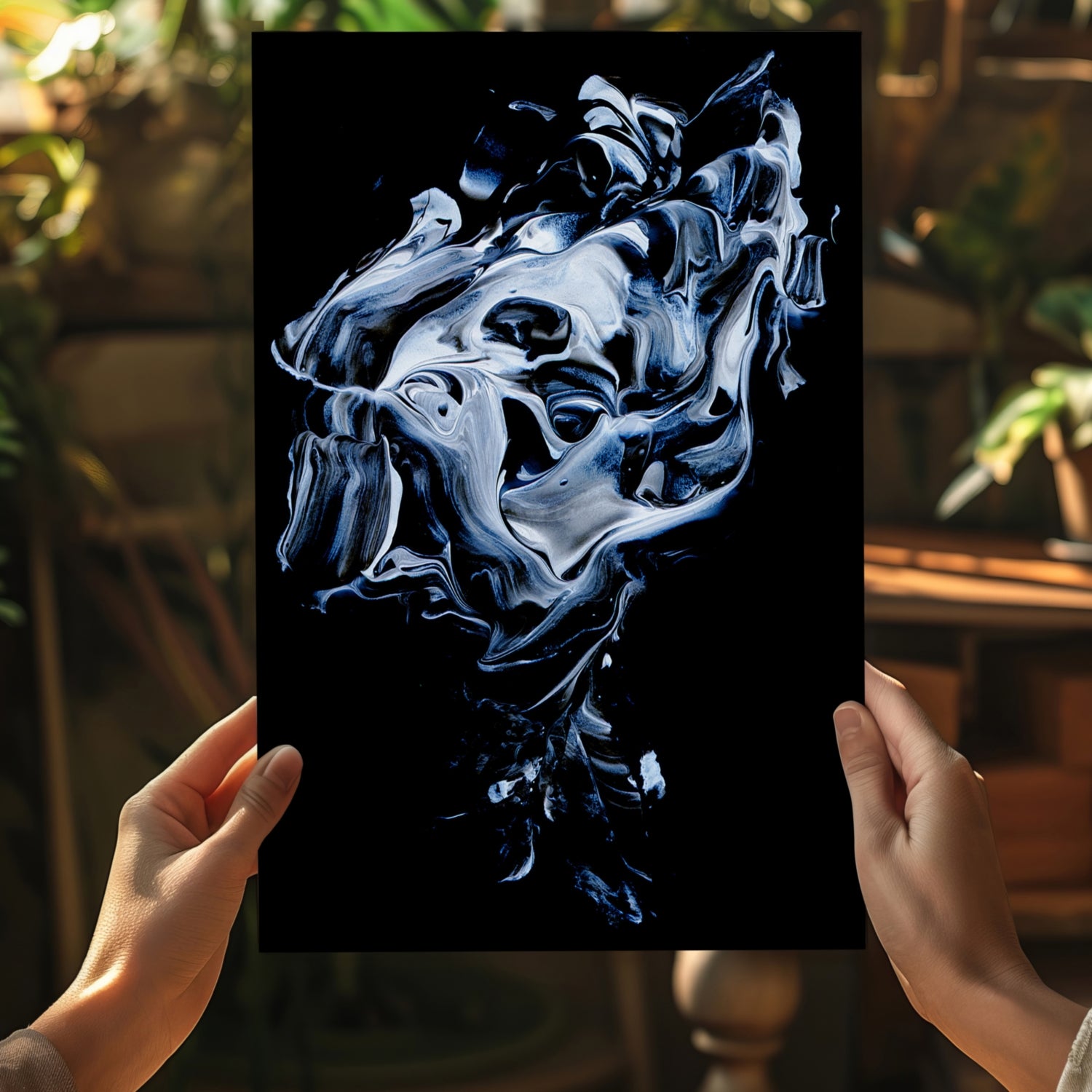 Abstract Art Aluminum Print.