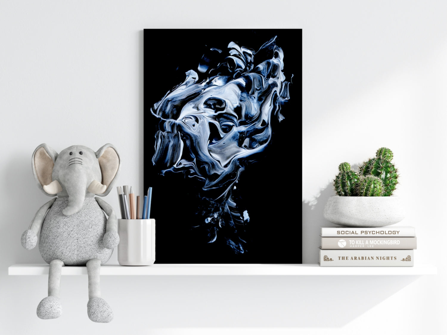 Abstract Art Aluminum Print.