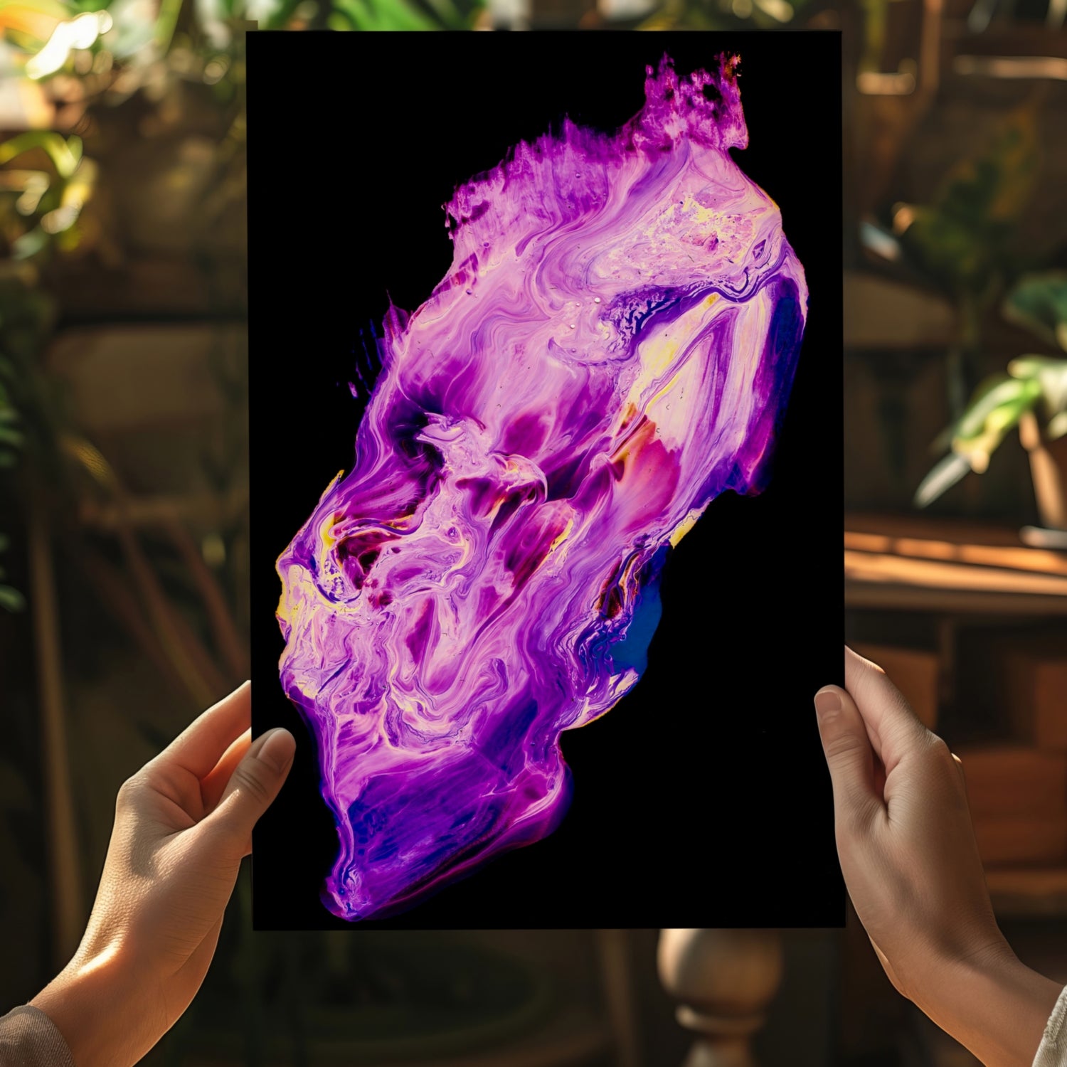 Abstract Art Aluminum Print.