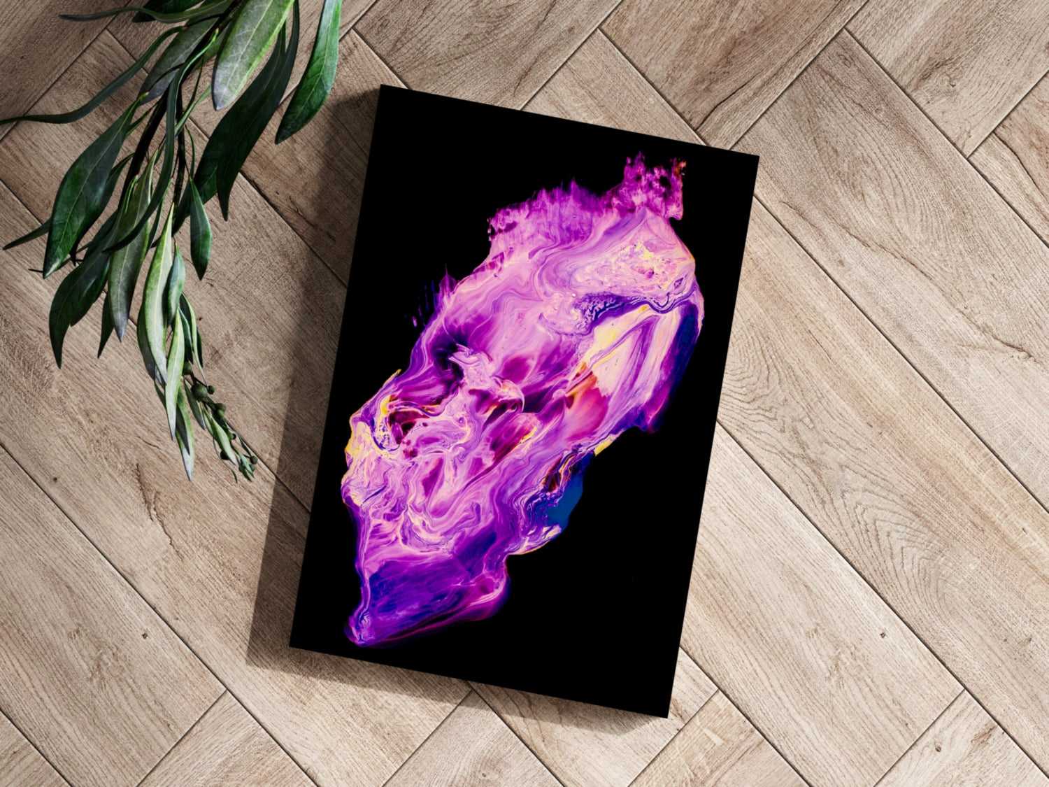 Abstract Art Aluminum Print.