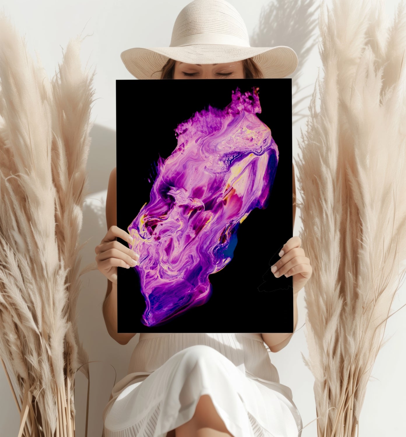 Abstract Art Aluminum Print.