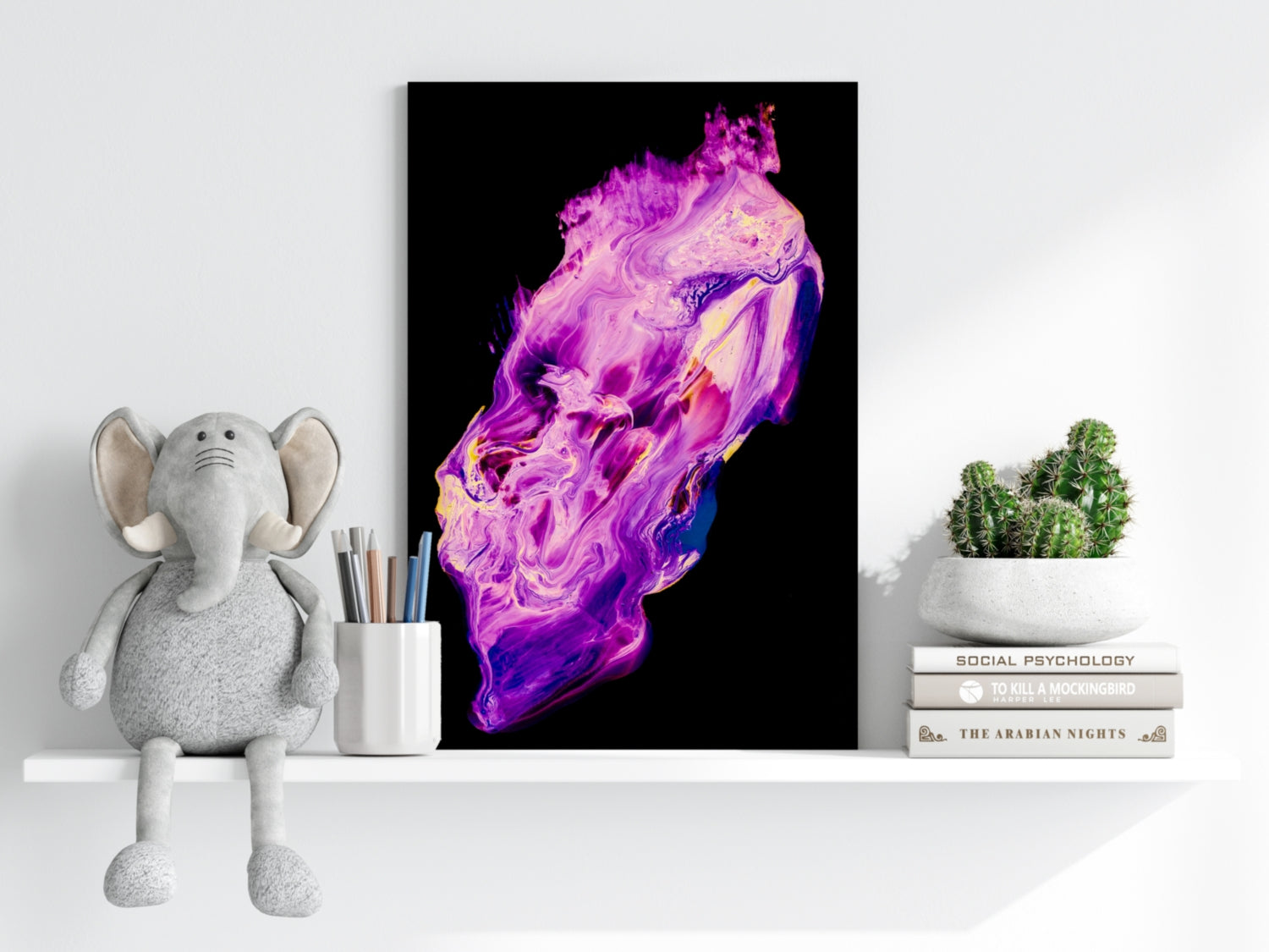 Abstract Art Aluminum Print.