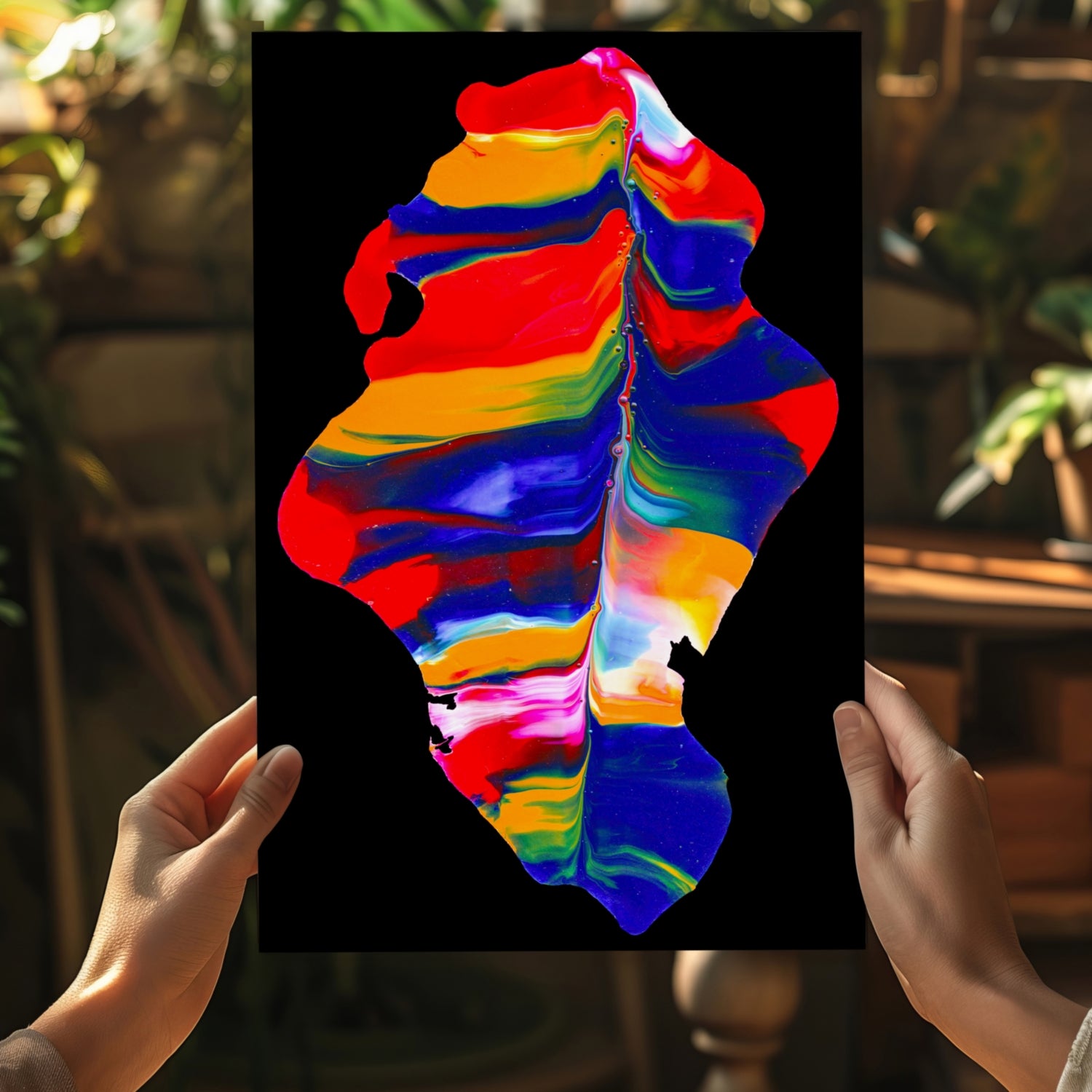 Abstract Art Aluminum Print.