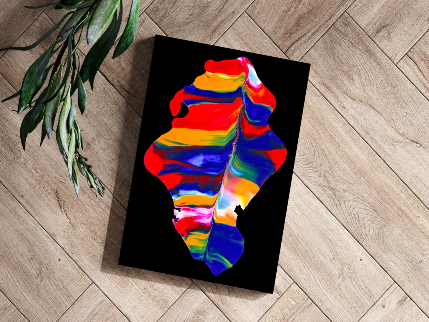 Abstract Art Aluminum Print.