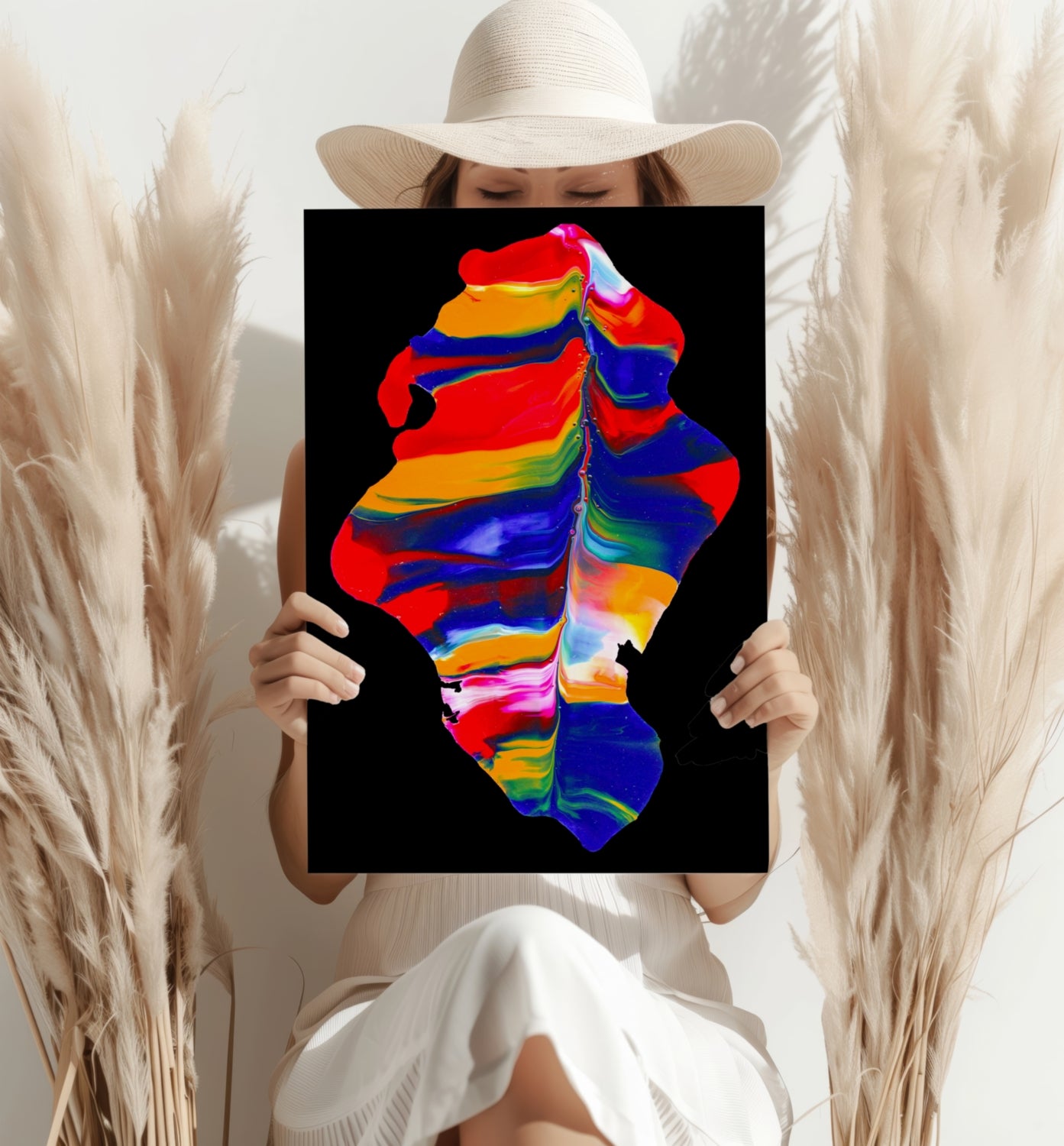 Abstract Art Aluminum Print.