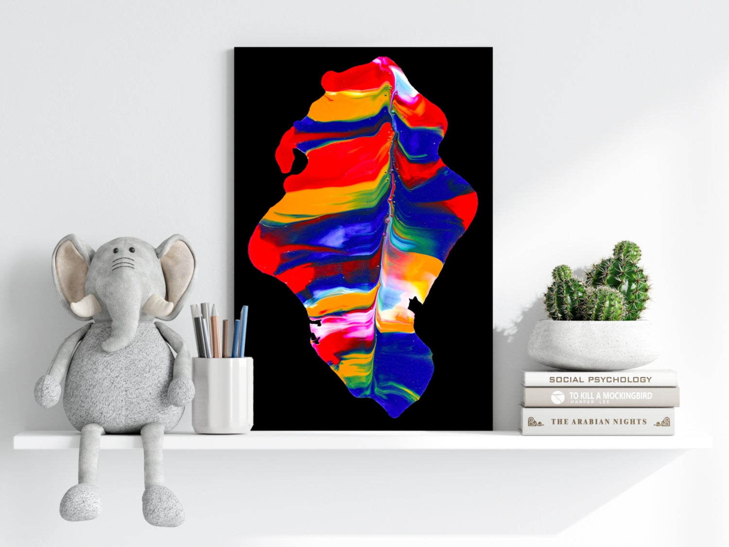 Abstract Art Aluminum Print.