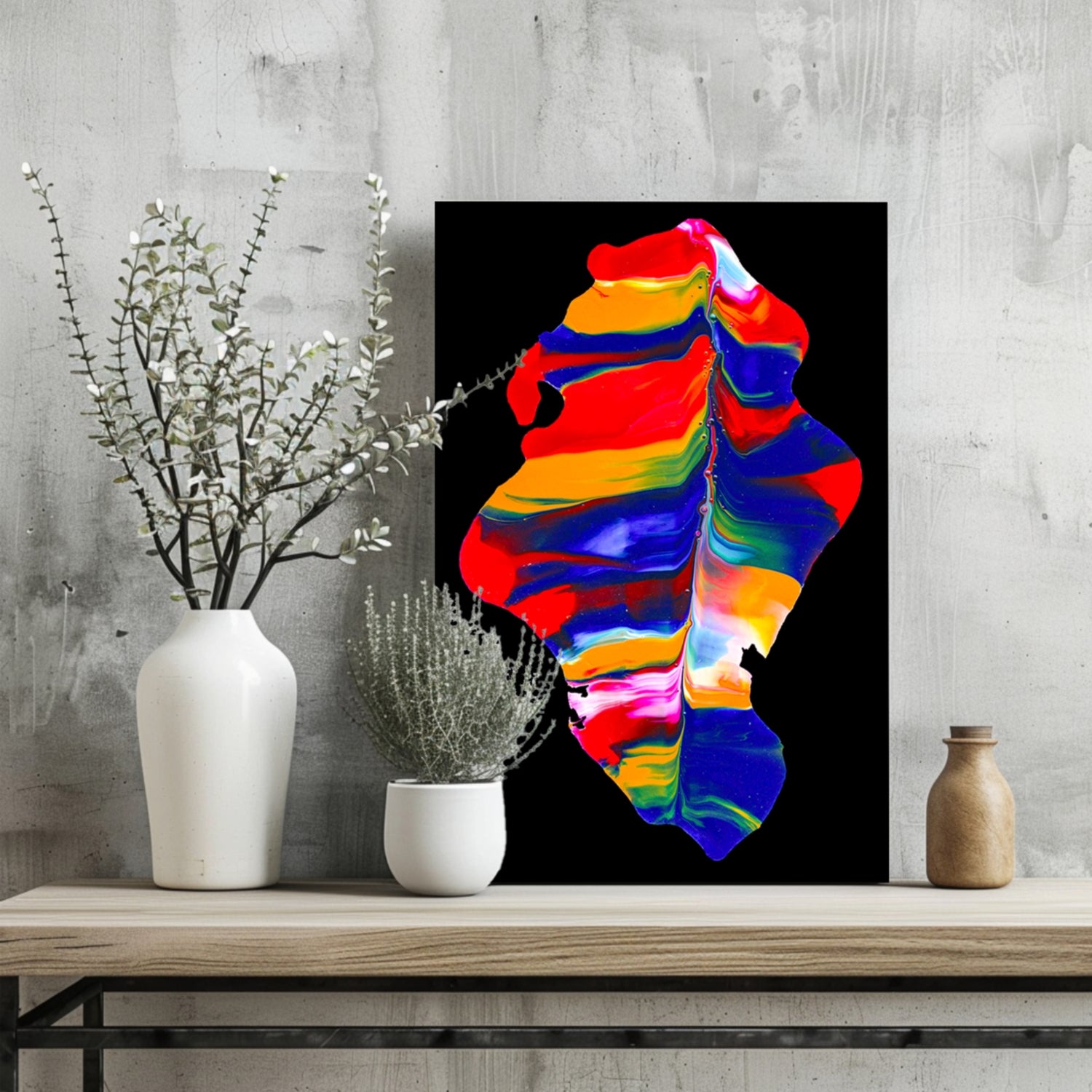 Abstract Art Aluminum Print.