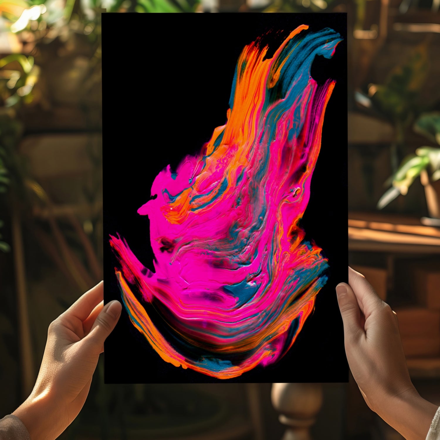 Abstract Art Aluminum Print.