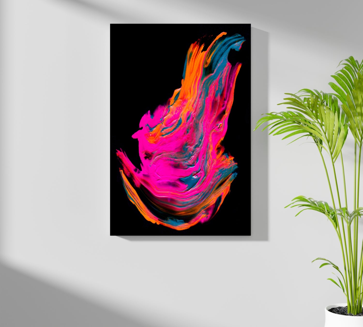 Abstract Art Aluminum Print.