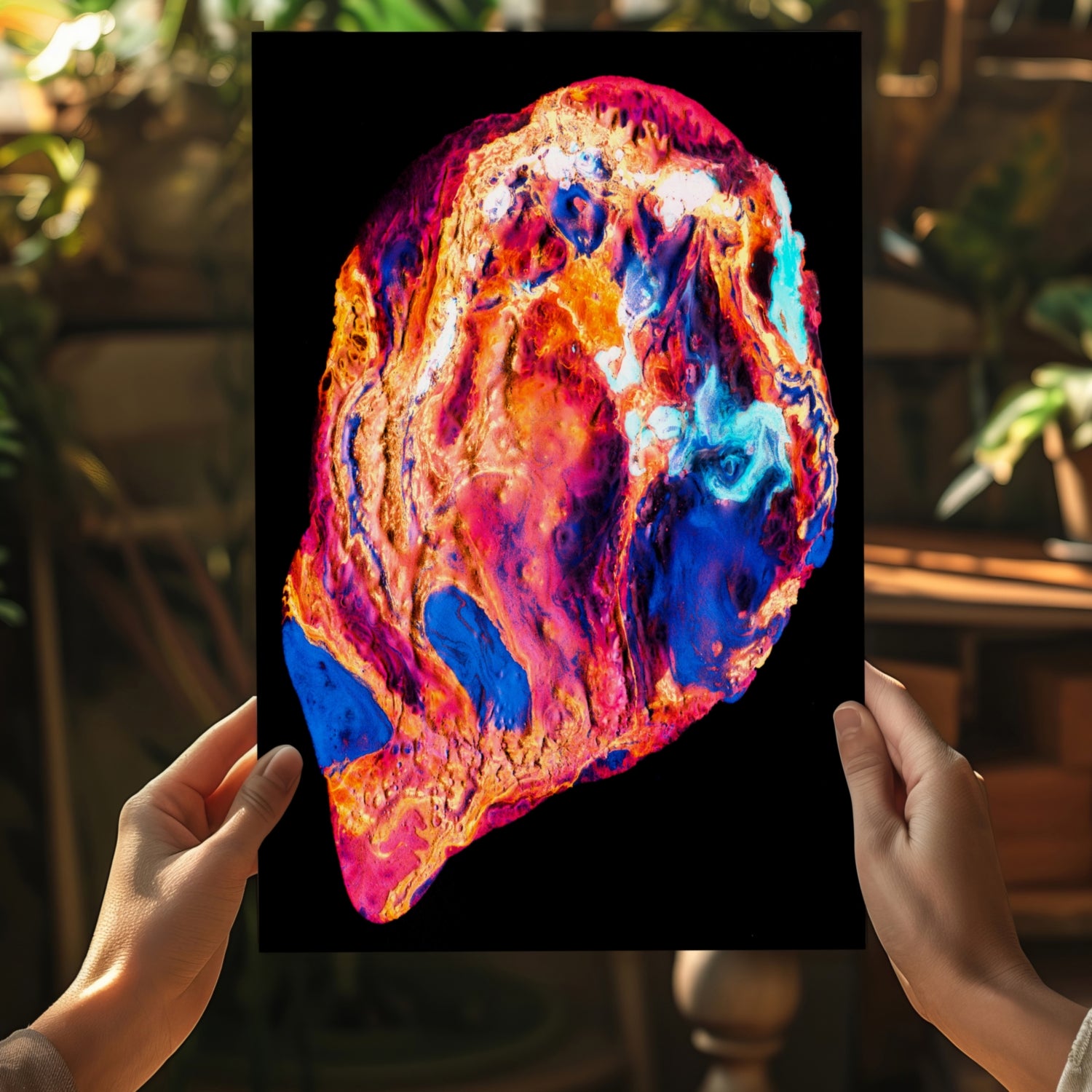 Abstract Art Aluminum Print.