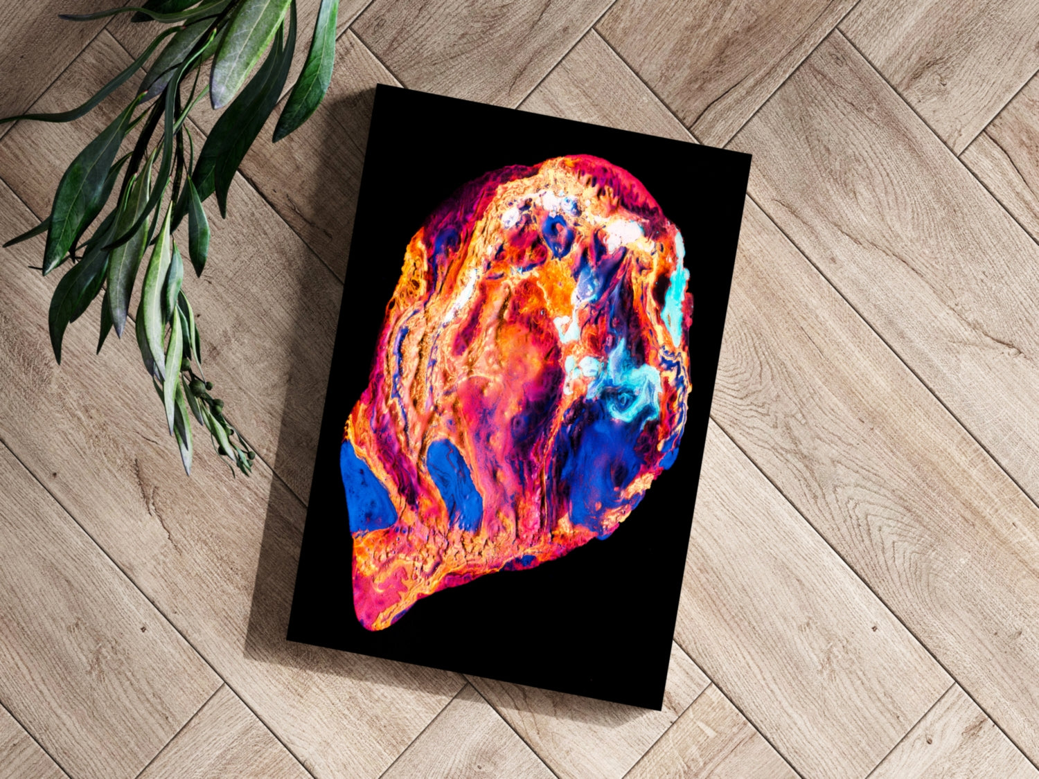 Abstract Art Aluminum Print.