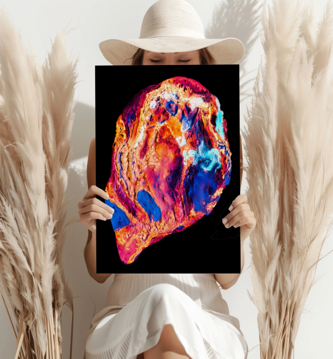 Abstract Art Aluminum Print.