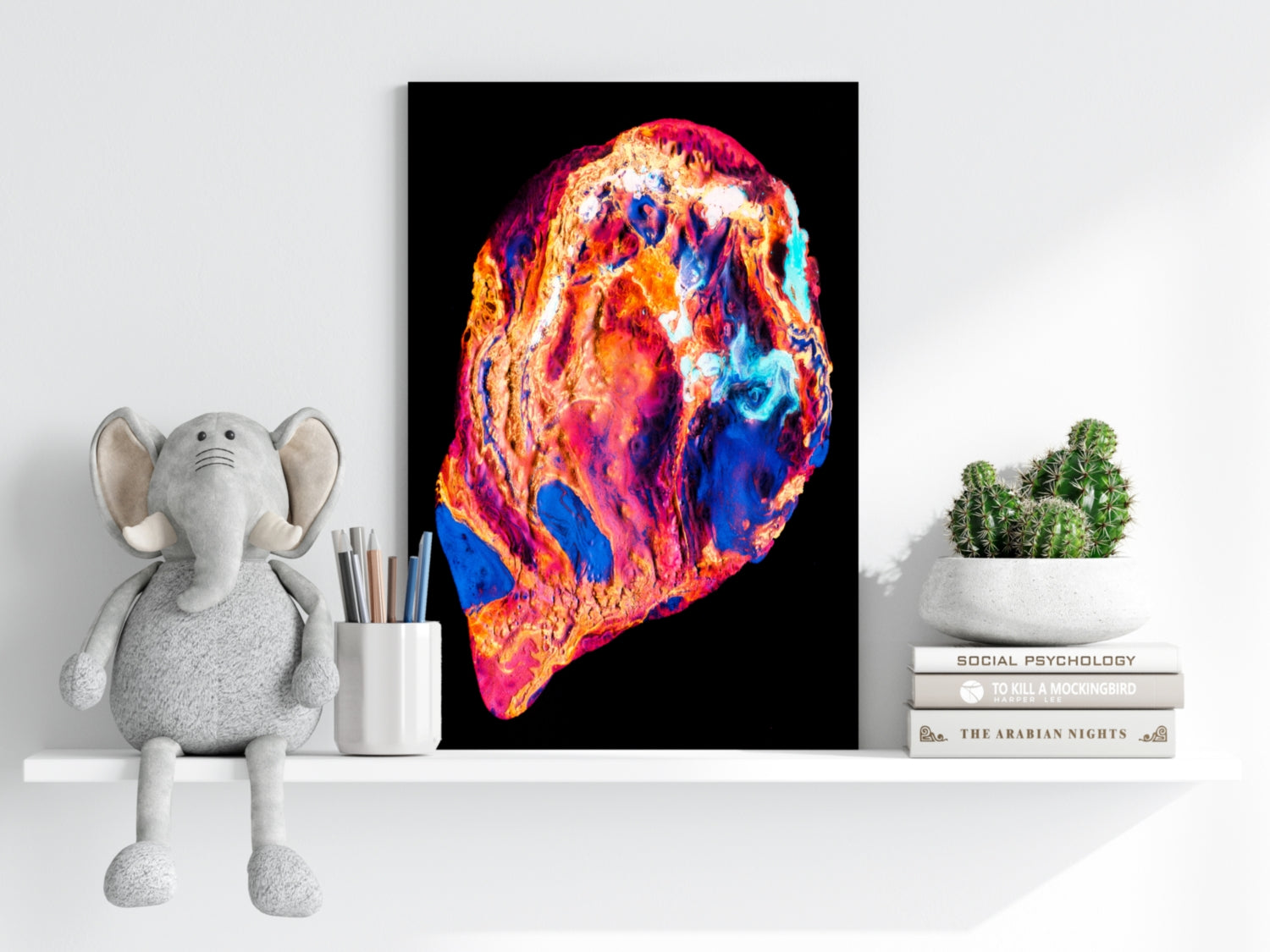 Abstract Art Aluminum Print.