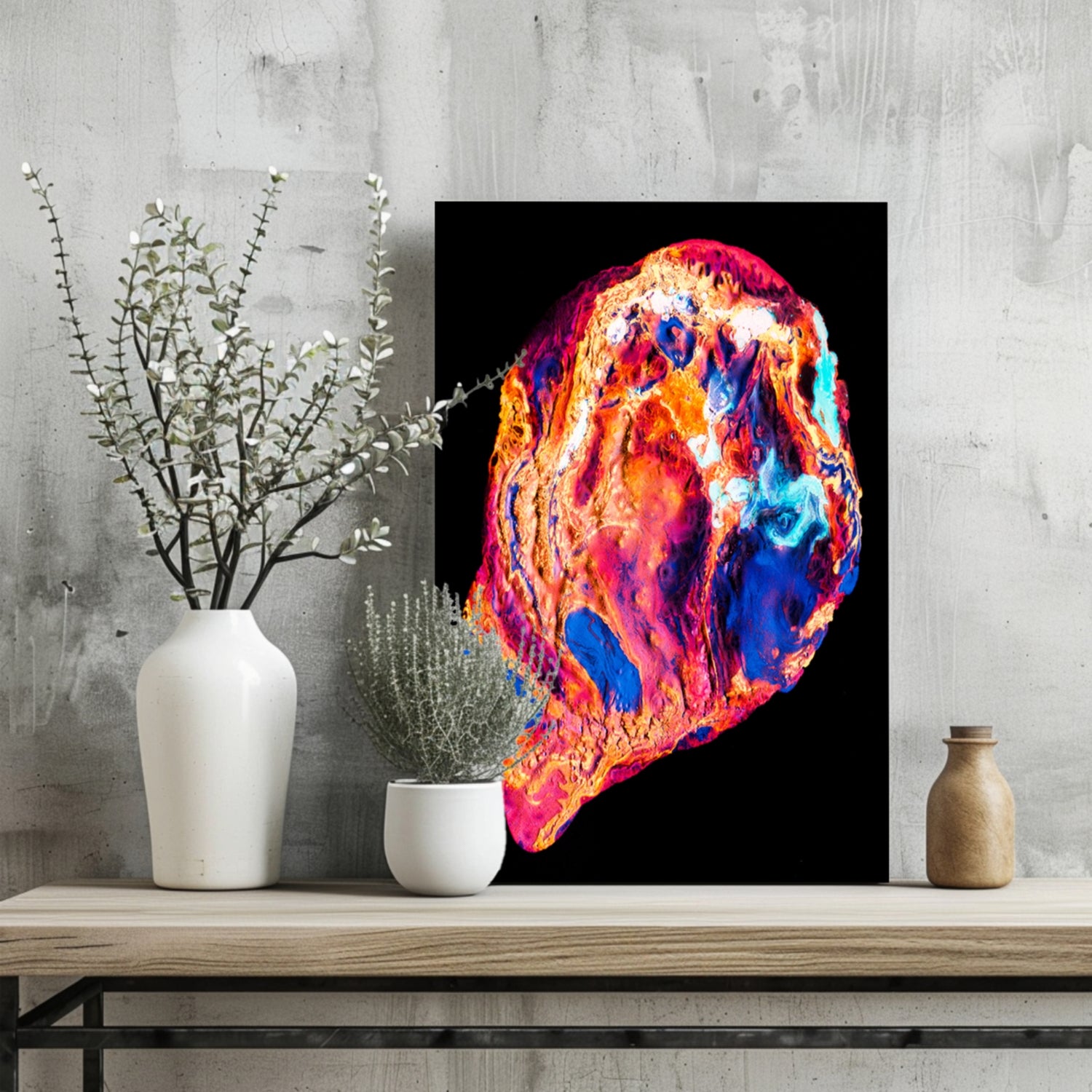 Abstract Art Aluminum Print.