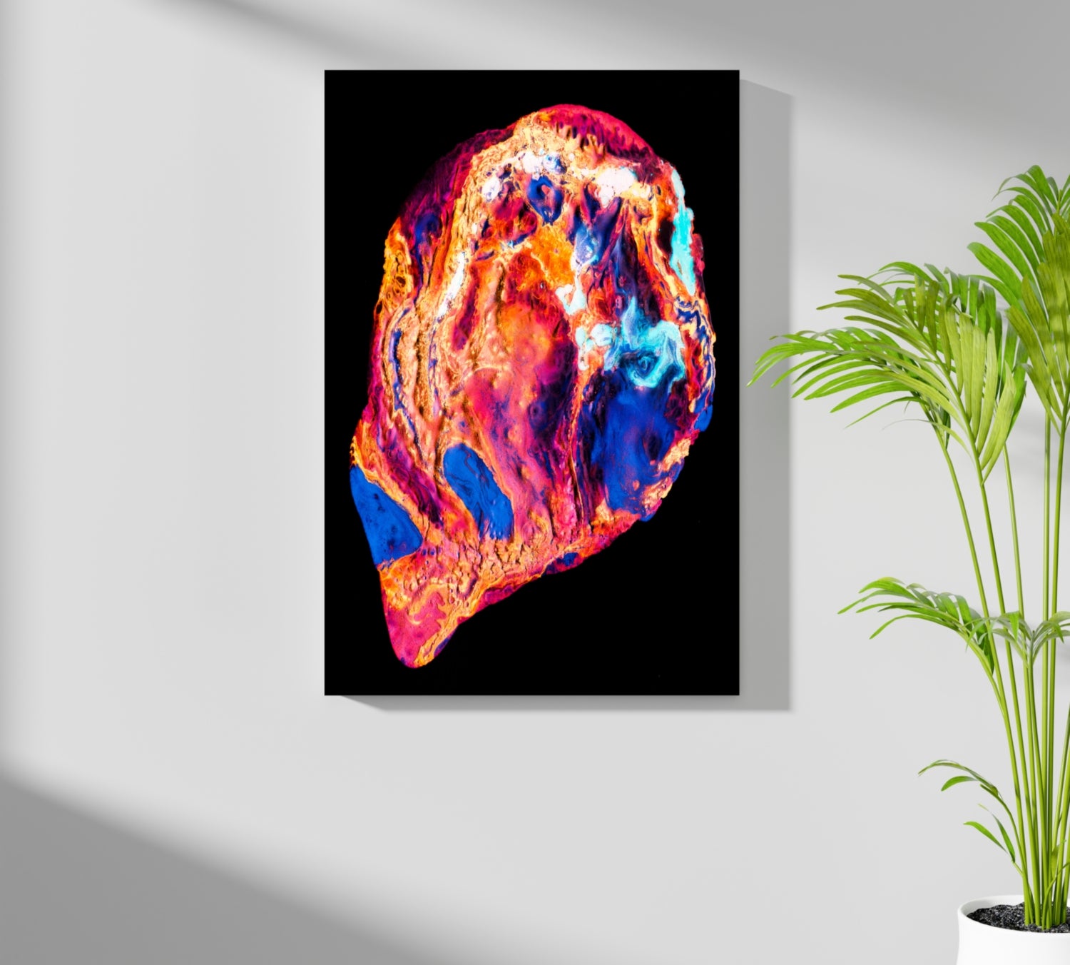 Abstract Art Aluminum Print.