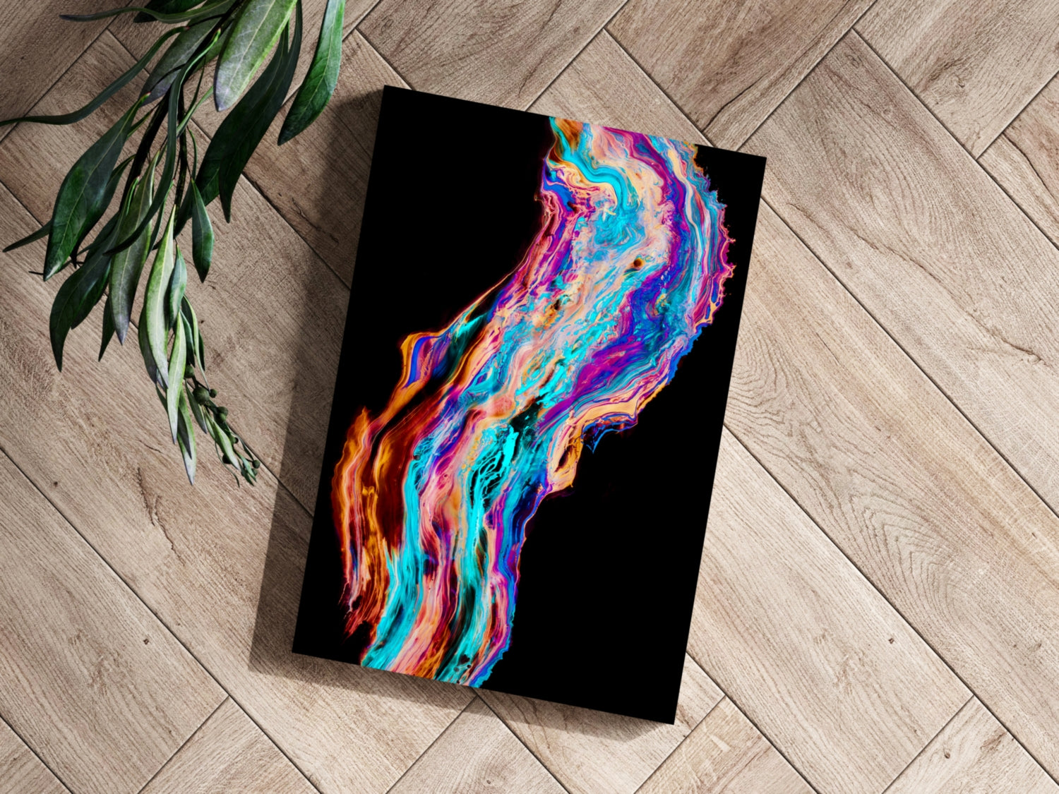 Abstract Art Aluminum Print.