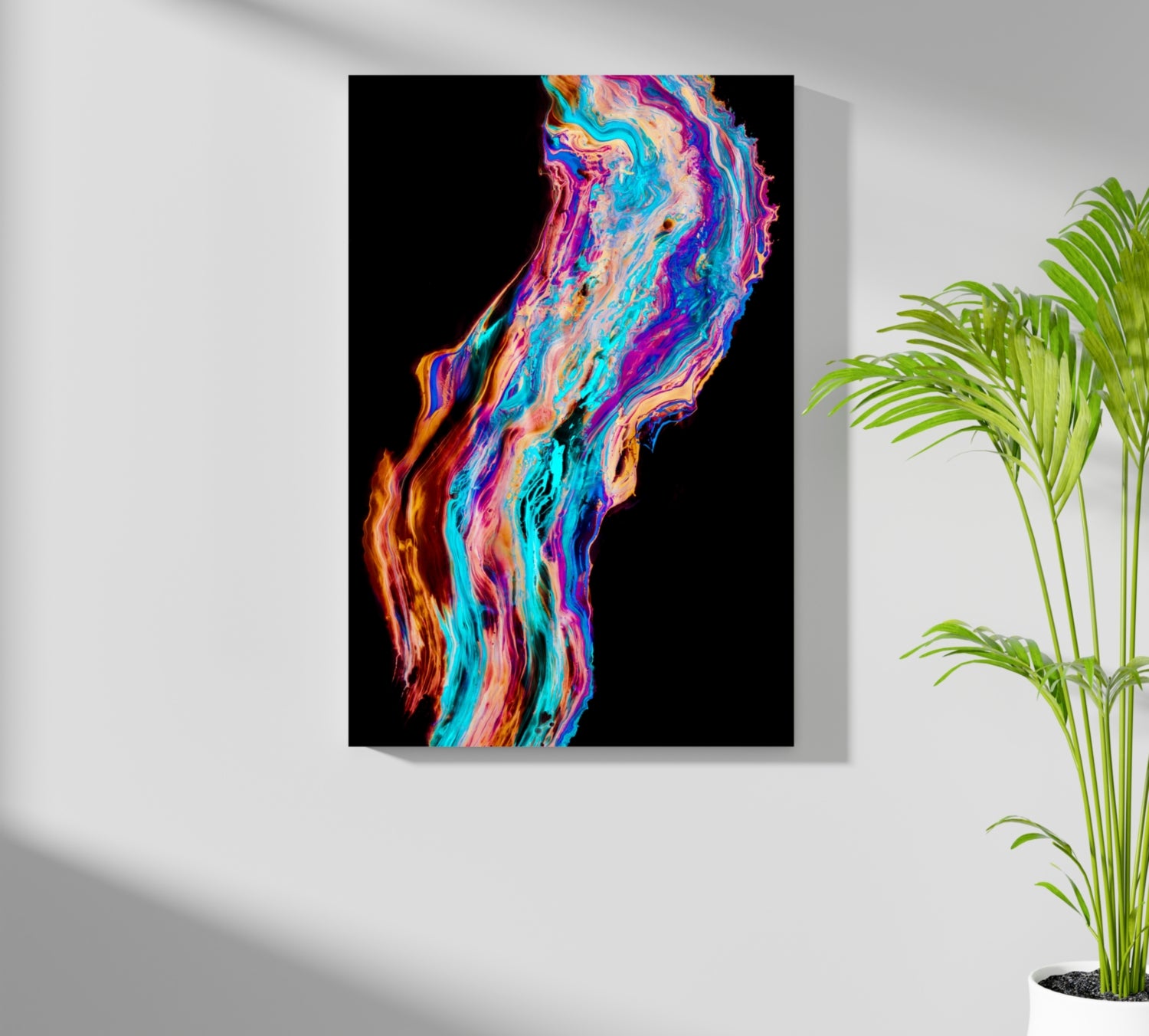 Abstract Art Aluminum Print.