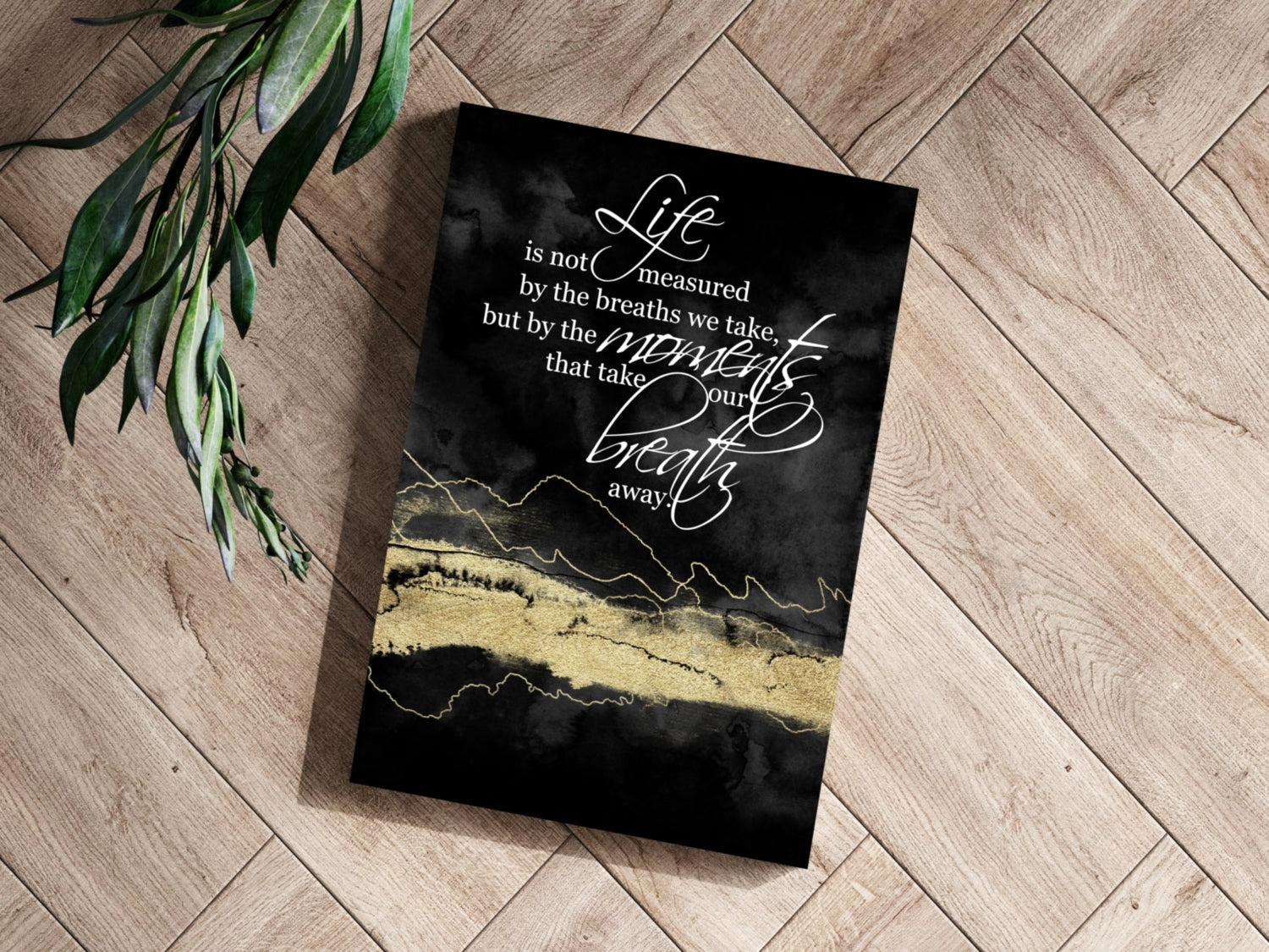 Life is Aluminum Print.