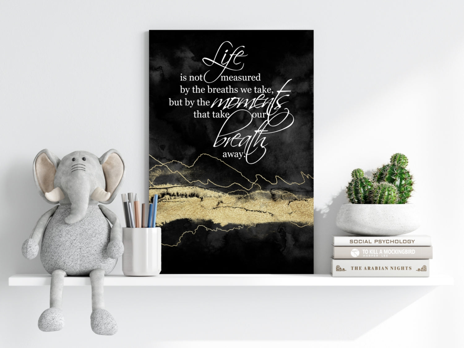 Life is Aluminum Print.