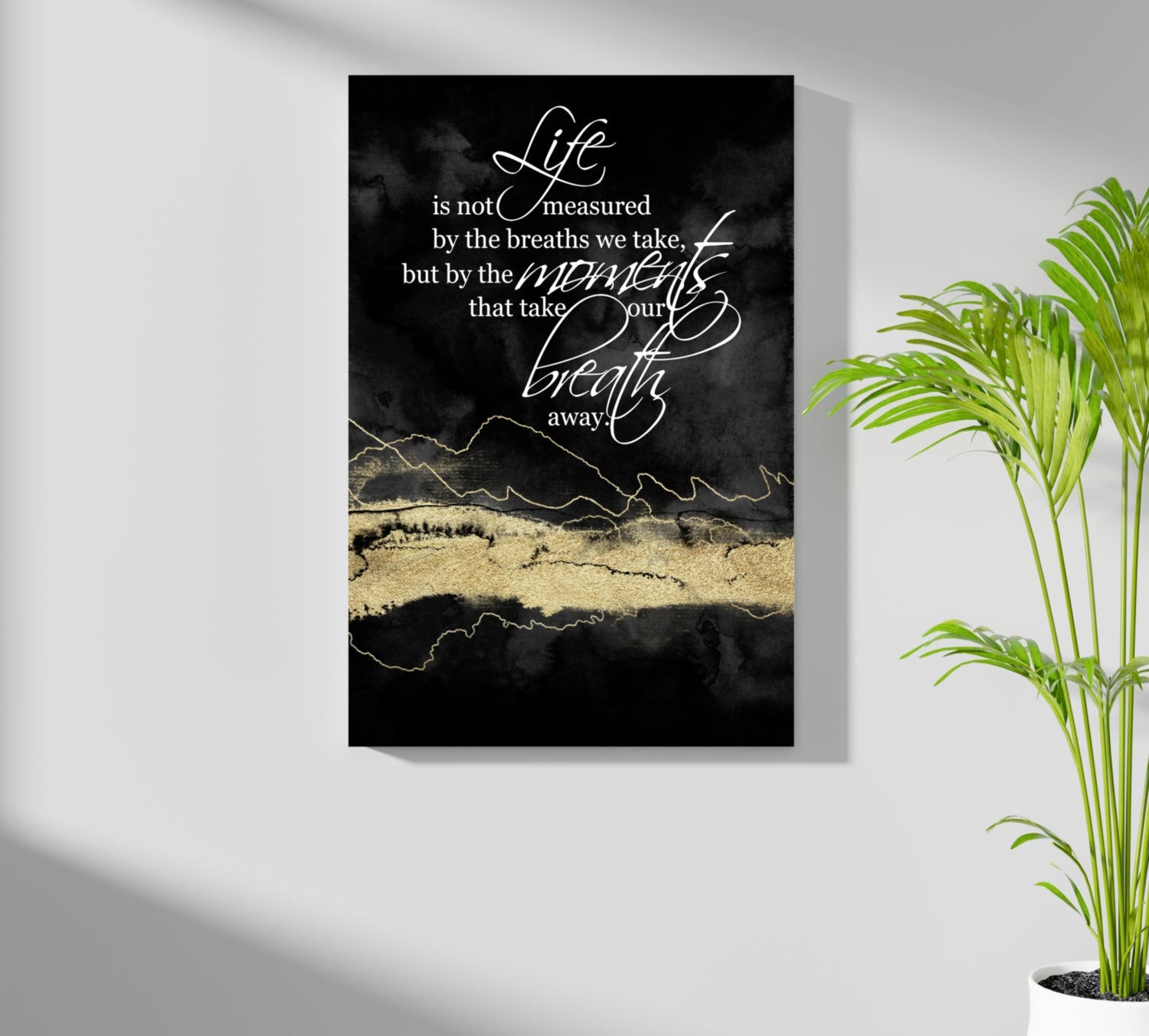 Life is Aluminum Print.