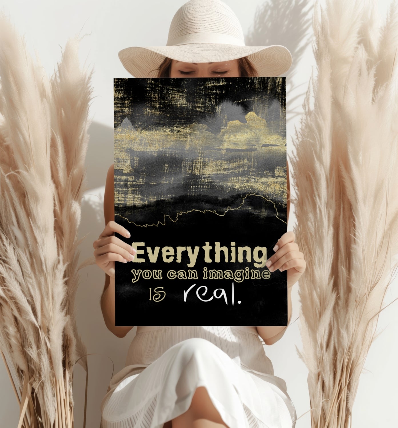 Real Aluminum Print.