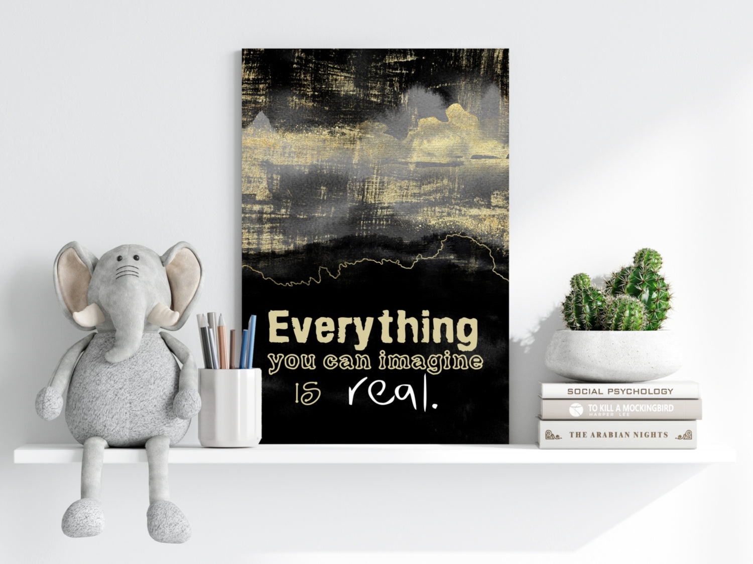 Real Aluminum Print.