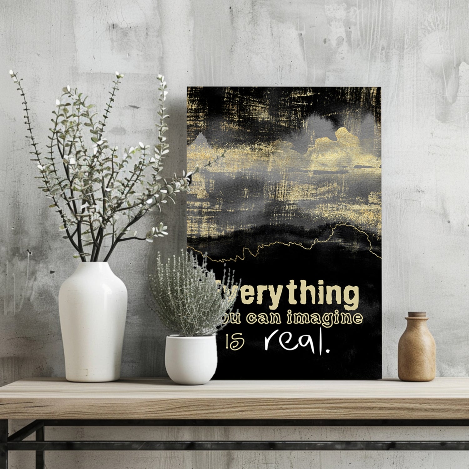 Real Aluminum Print.