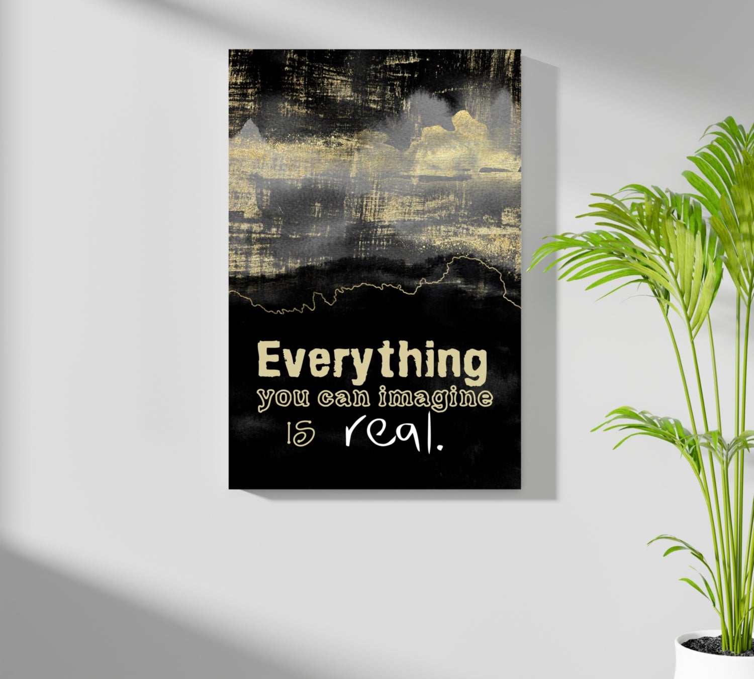 Real Aluminum Print.