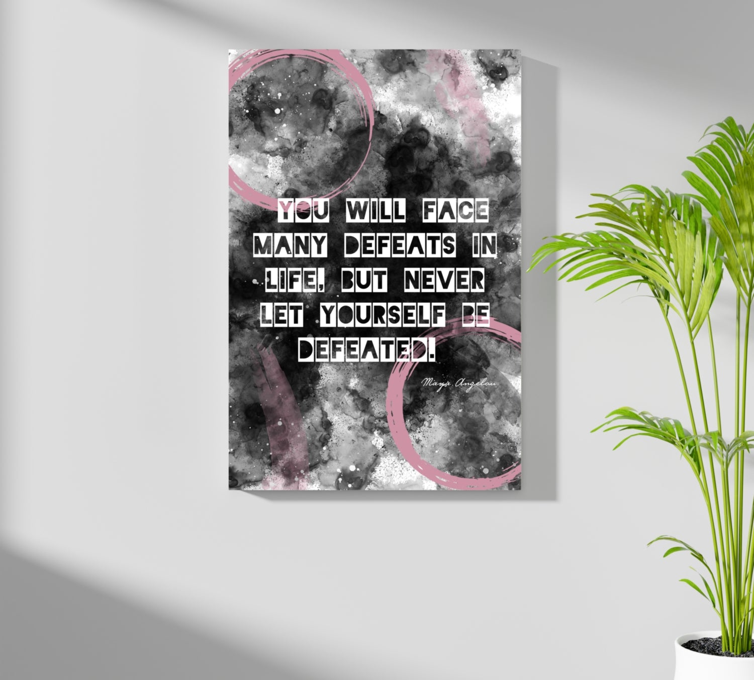 Angelou Aluminum Print.