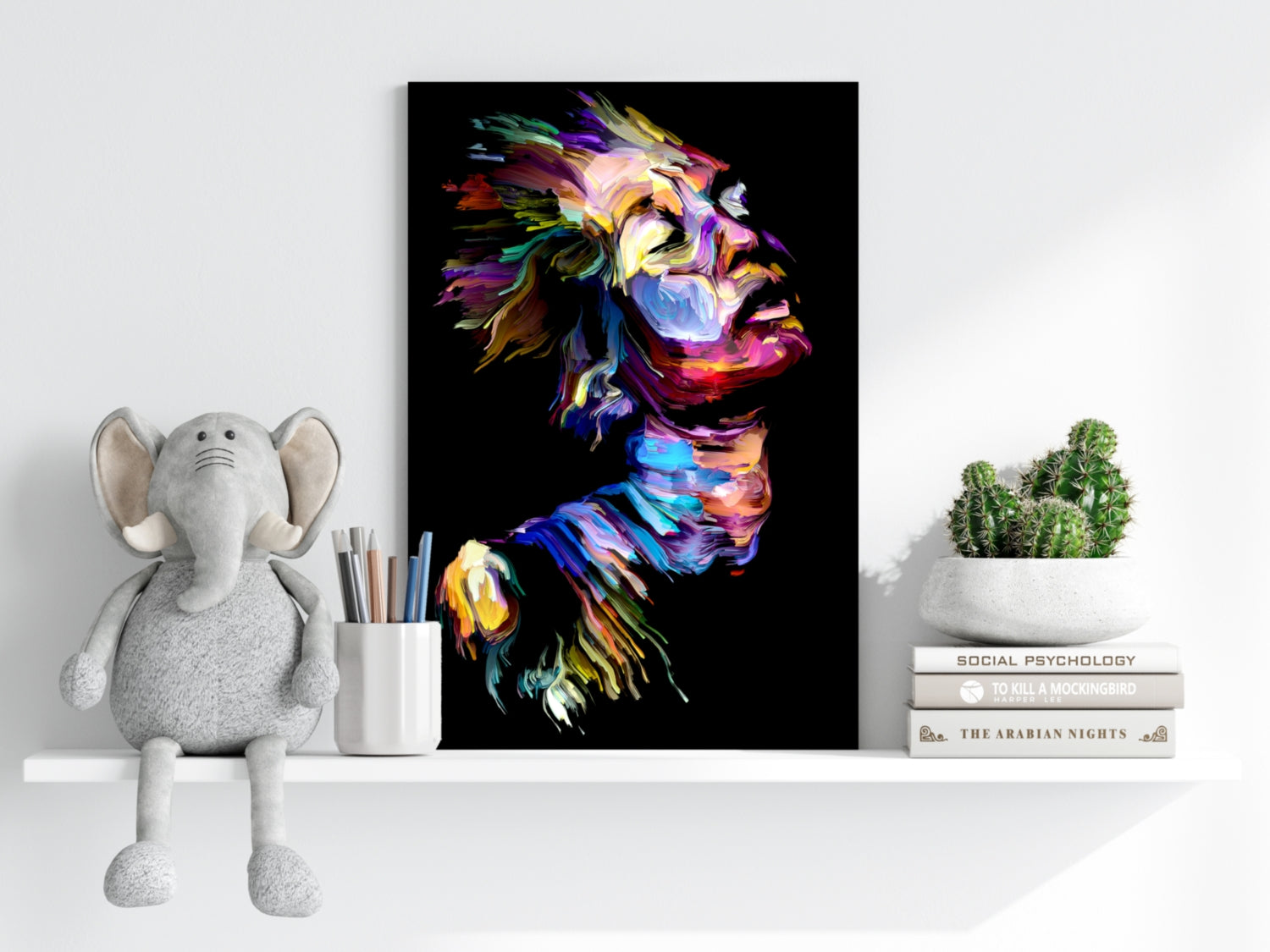 Woman Aluminum Print.