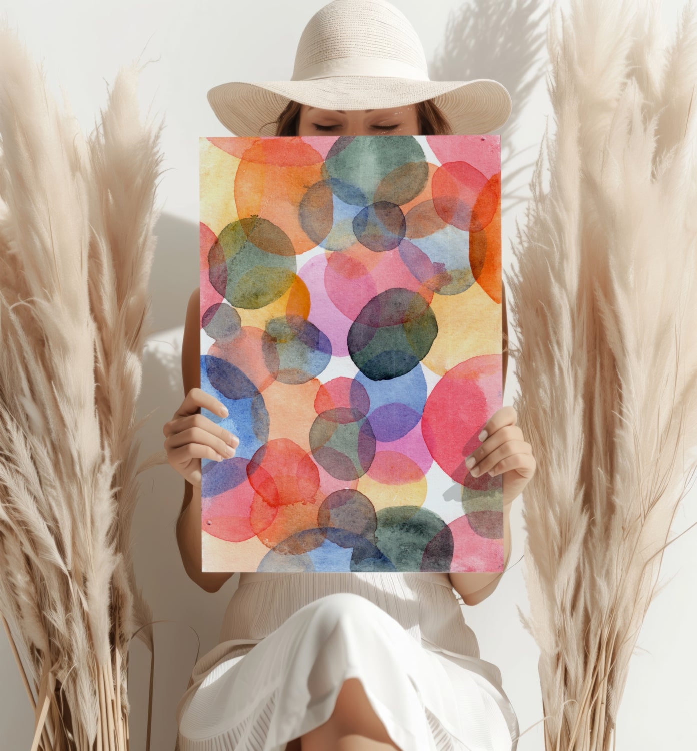 Abstract Aluminum Print.