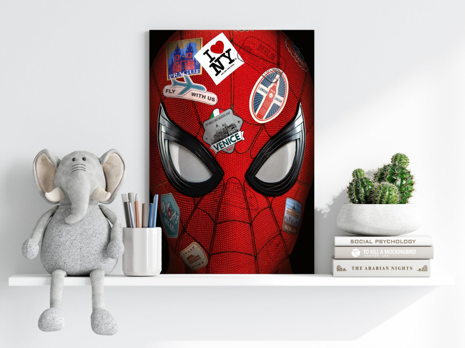 Traveller Superhero Aluminum Print.