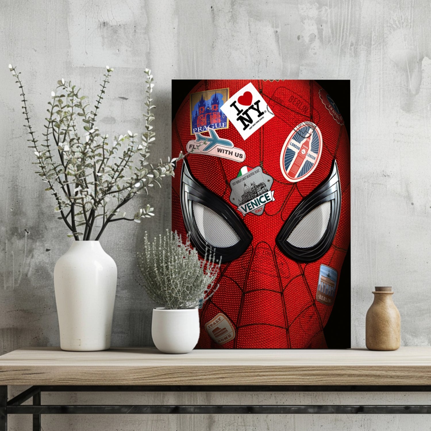 Traveller Superhero Aluminum Print.