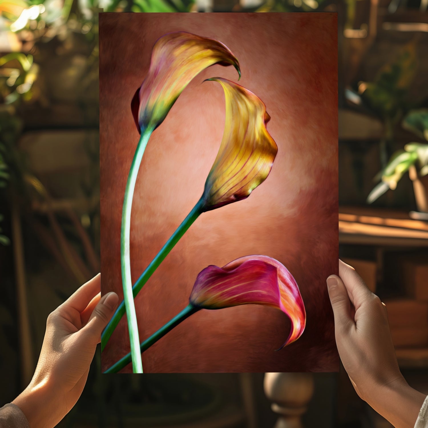 Flowers Aluminum Print.