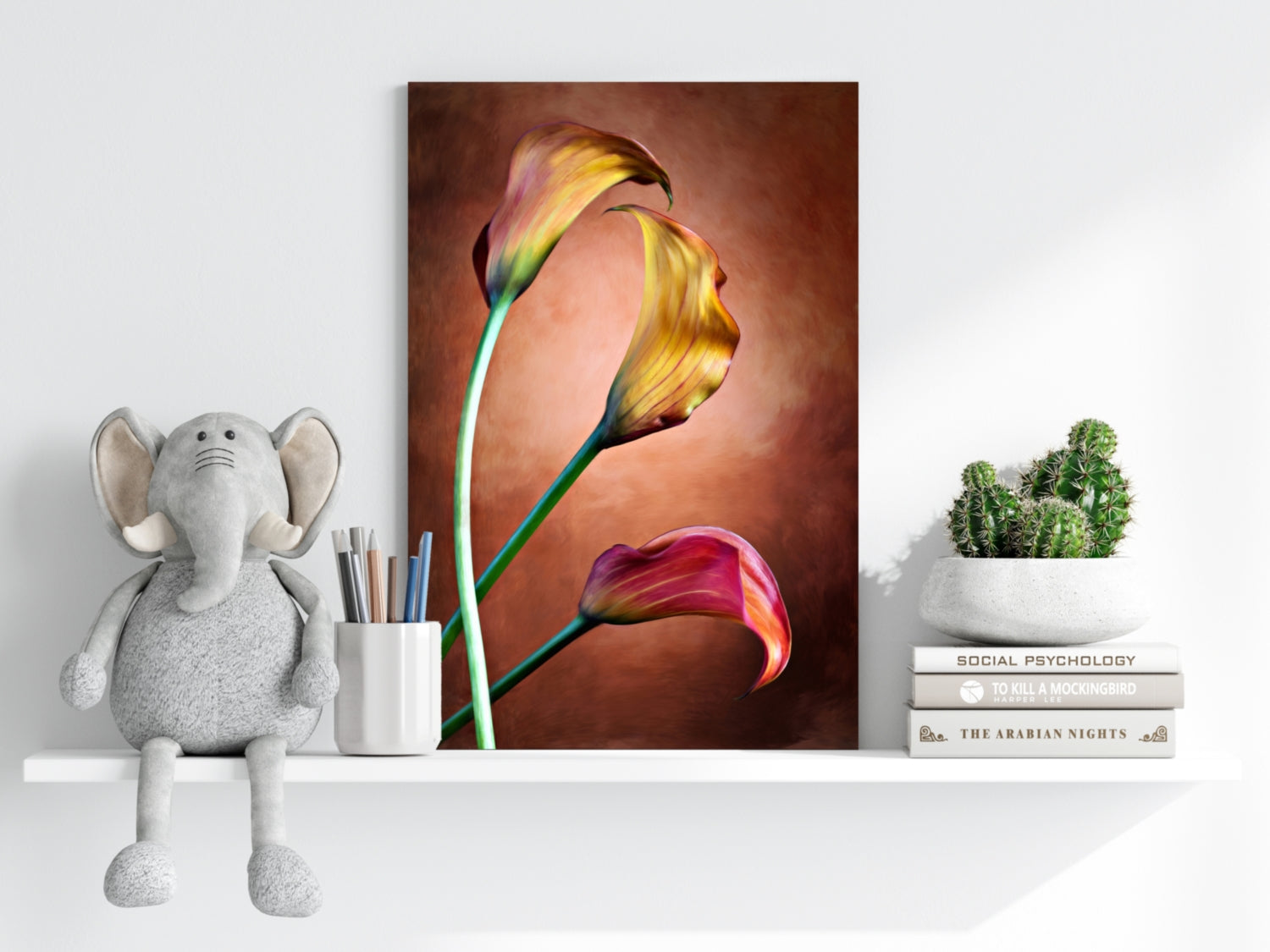 Flowers Aluminum Print.