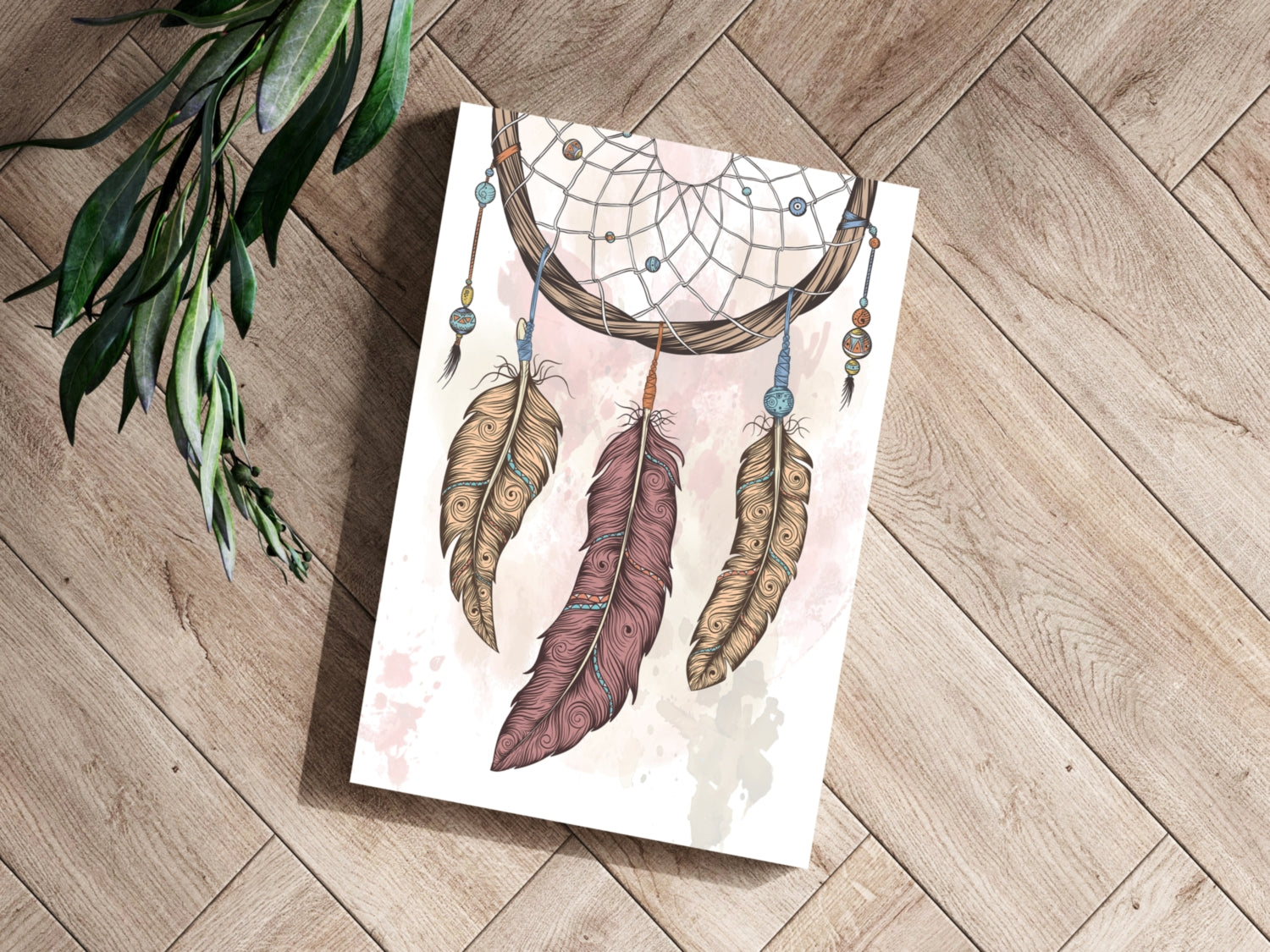 Dreamcatcher Aluminum Print.