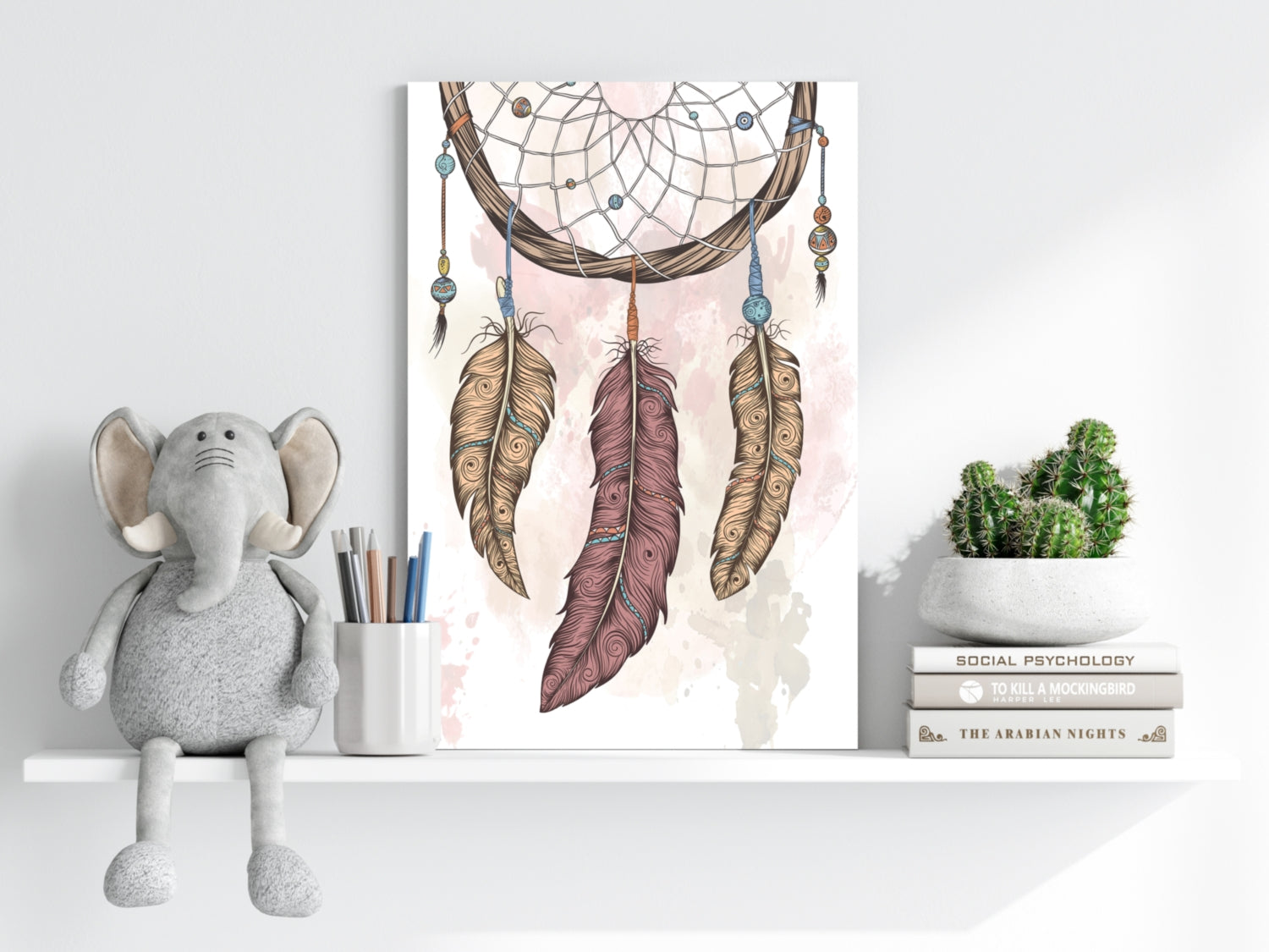 Dreamcatcher Aluminum Print.