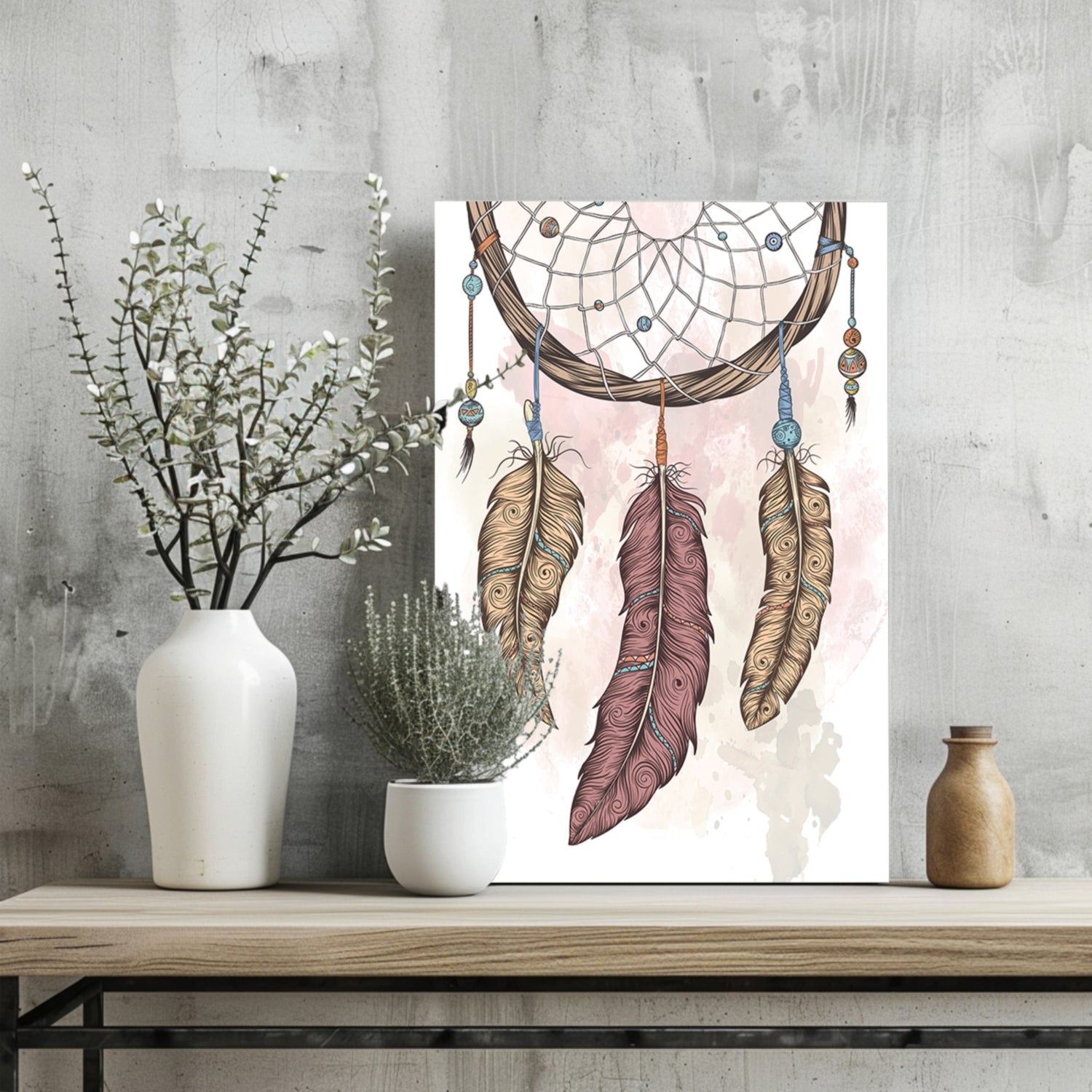 Dreamcatcher Aluminum Print.
