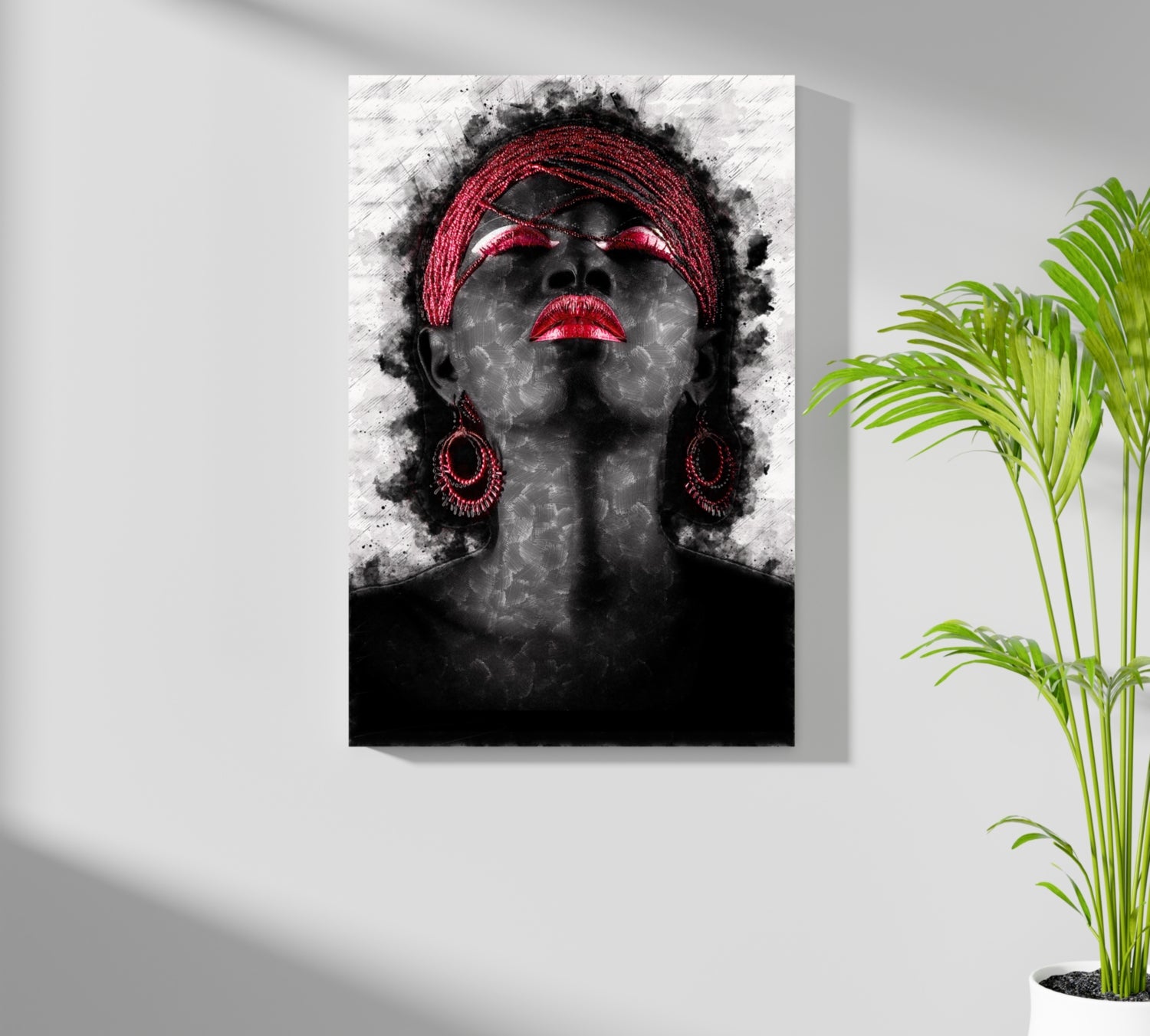 Woman Aluminum Print.