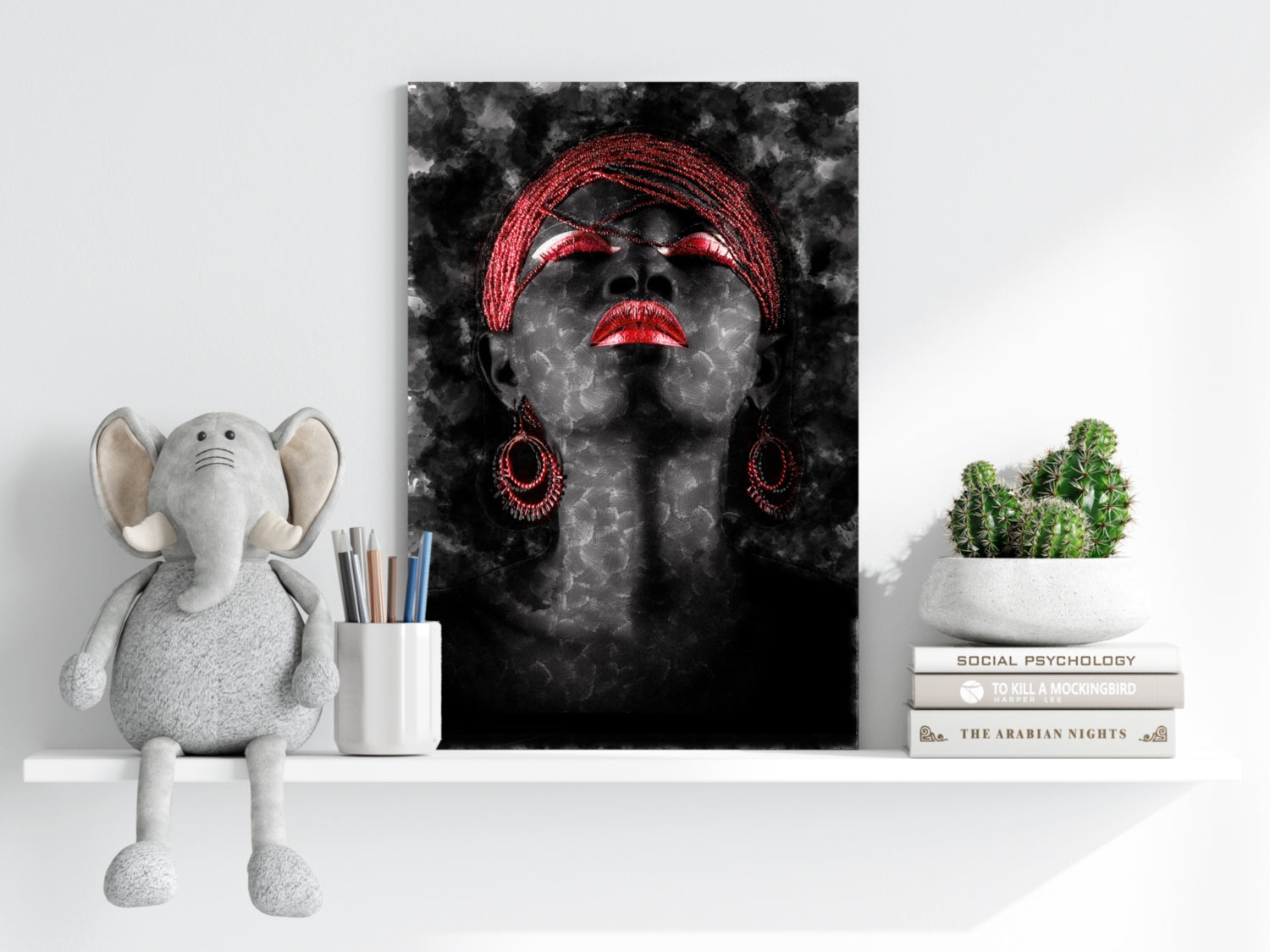 Woman Aluminum Print.