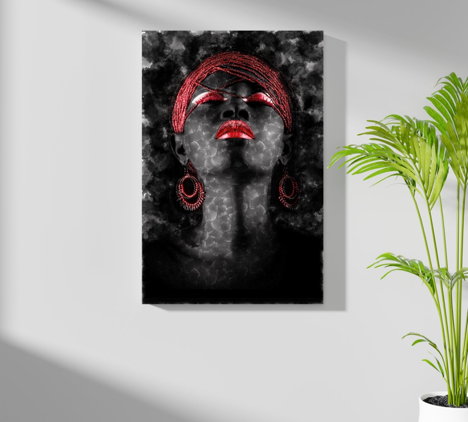 Woman Aluminum Print.