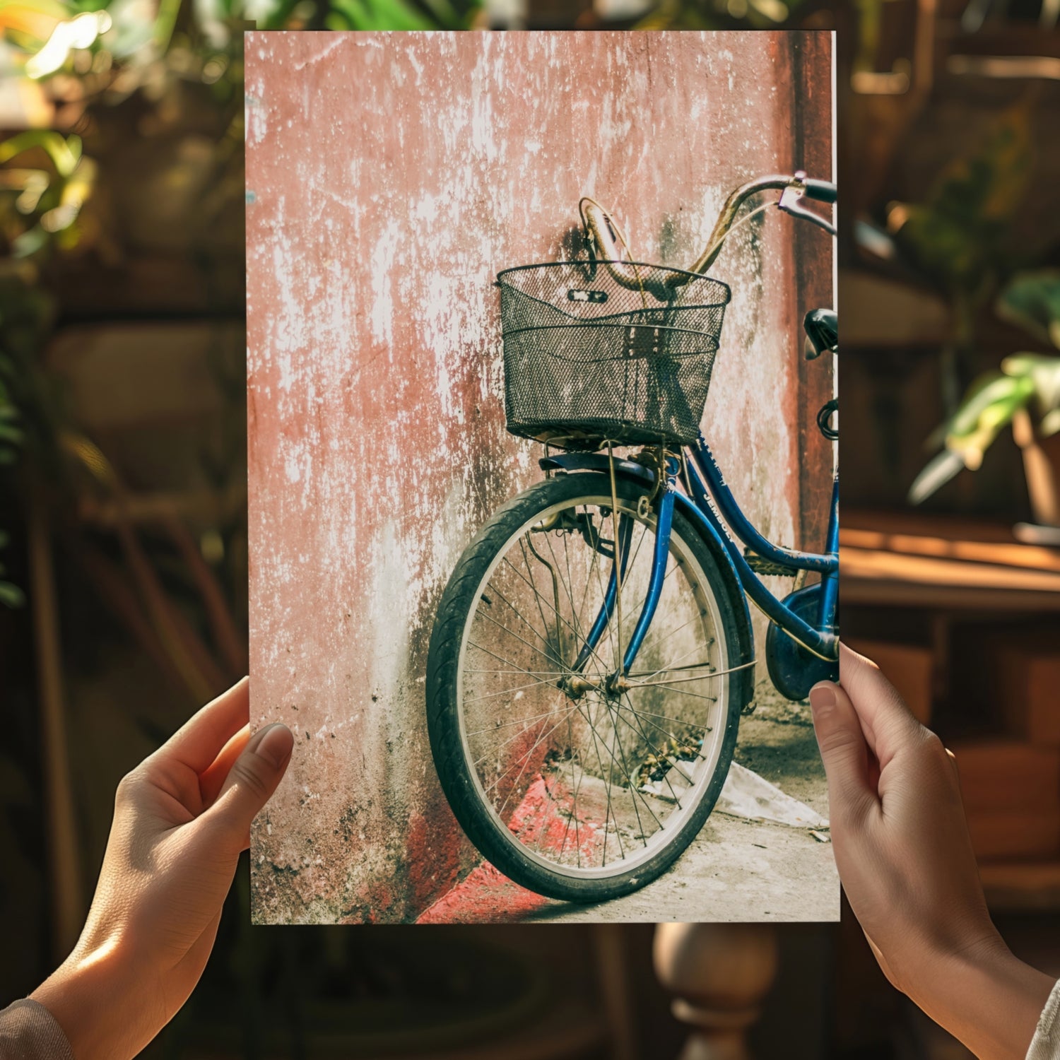 Bicycle Aluminum Print.