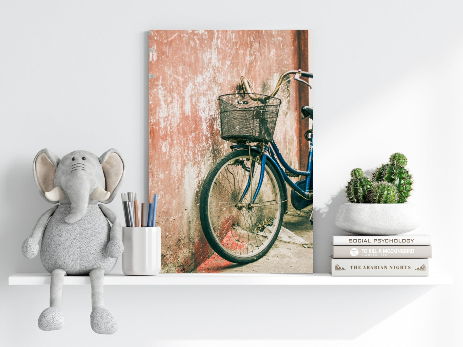 Bicycle Aluminum Print.