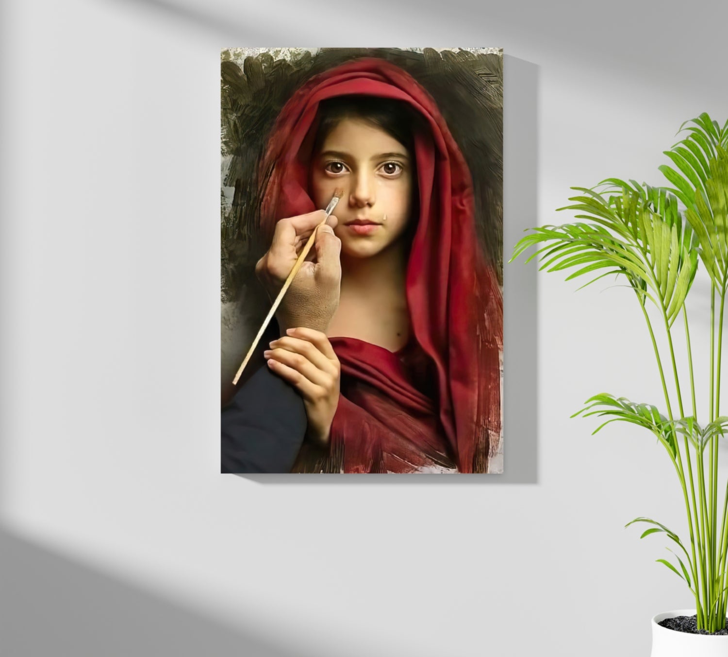 Self Portrait Aluminum Print.