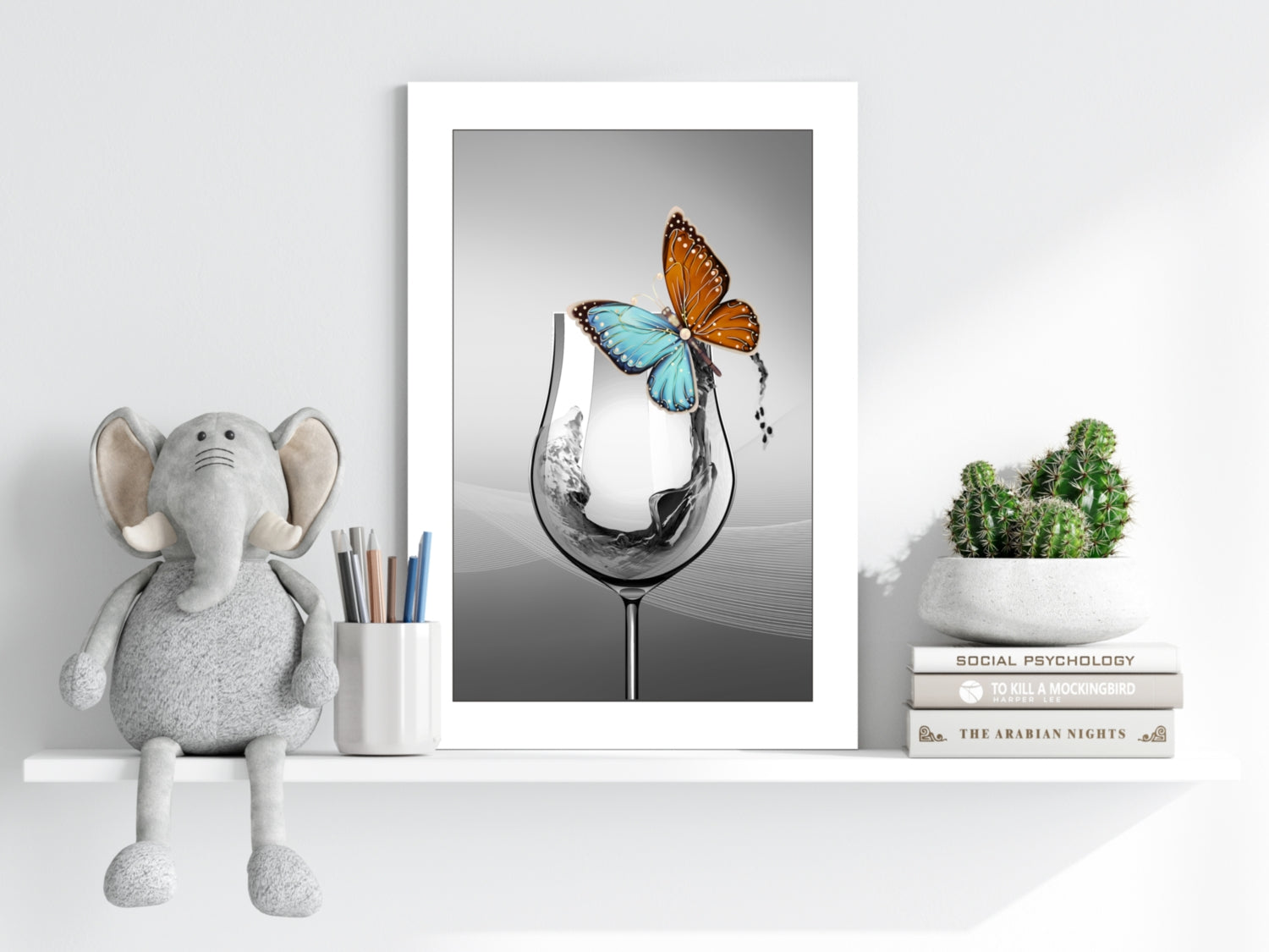 Glass Aluminum Print.