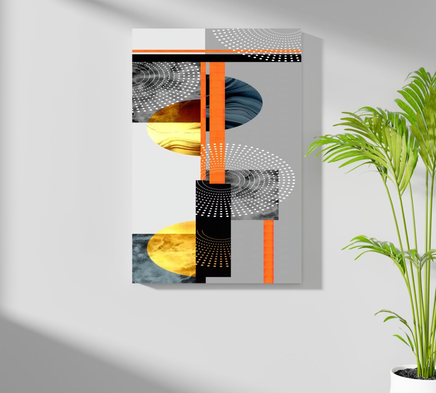 Modern Art Aluminum Print.