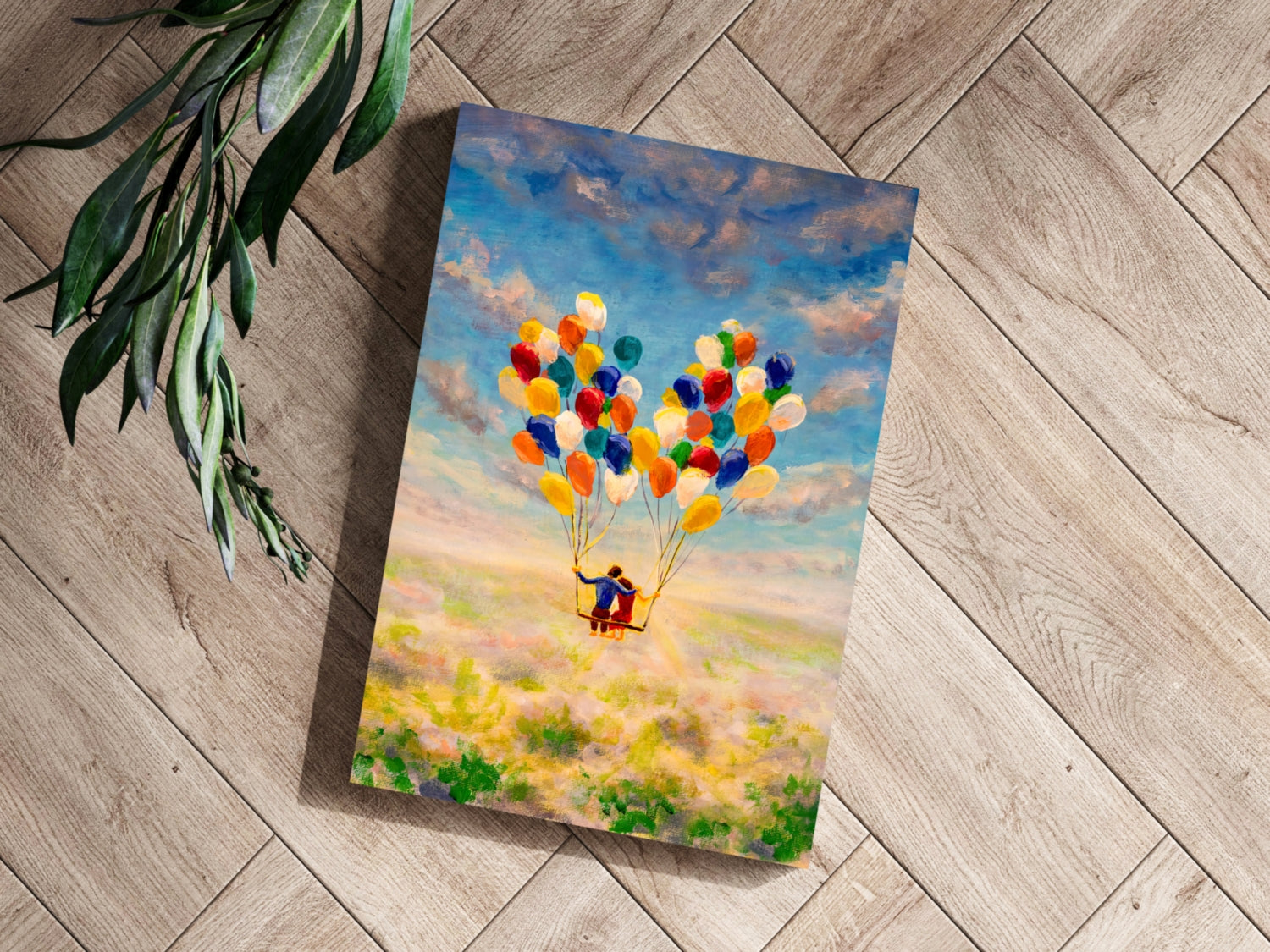 Balloons Aluminum Print.