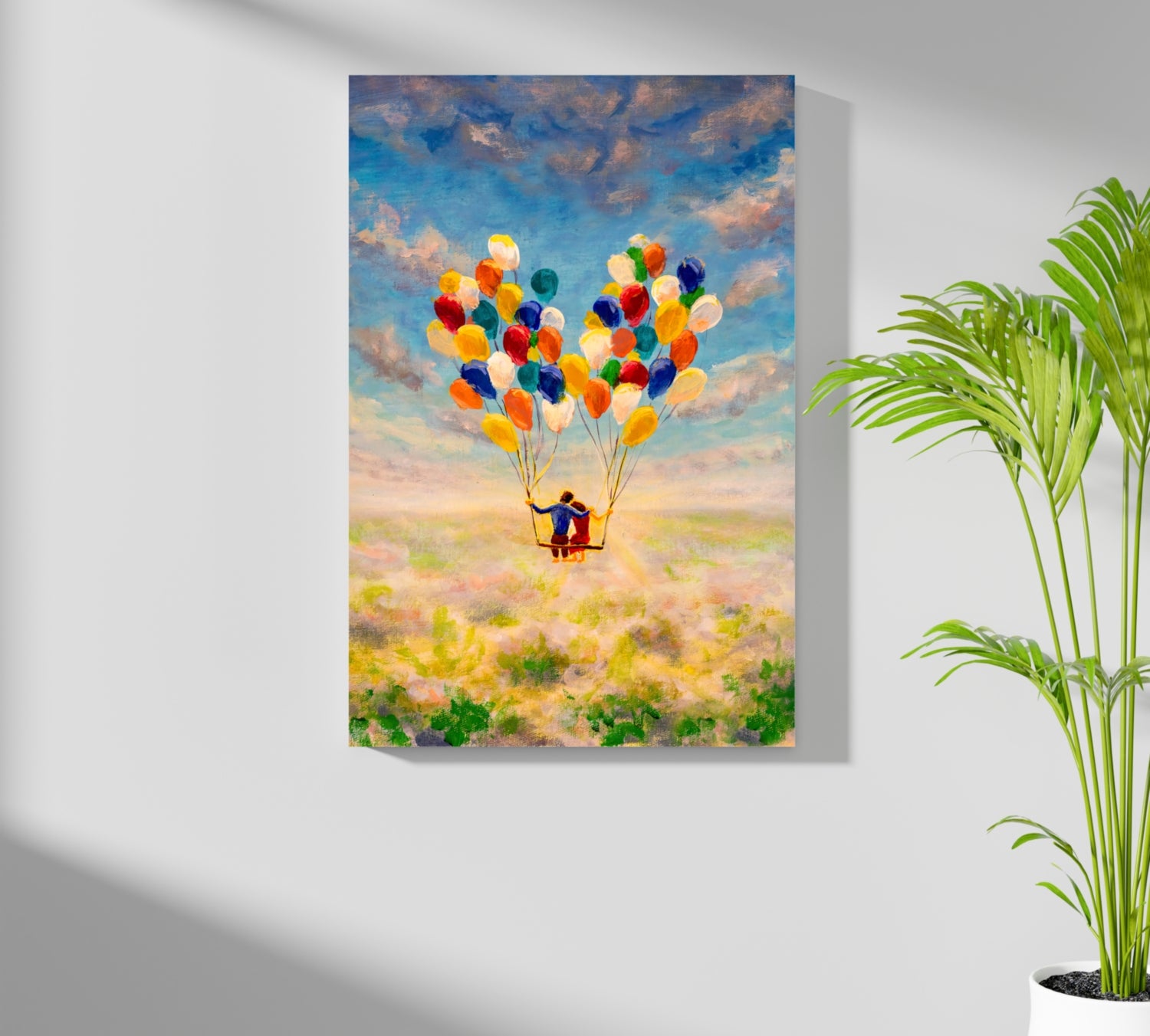 Balloons Aluminum Print.